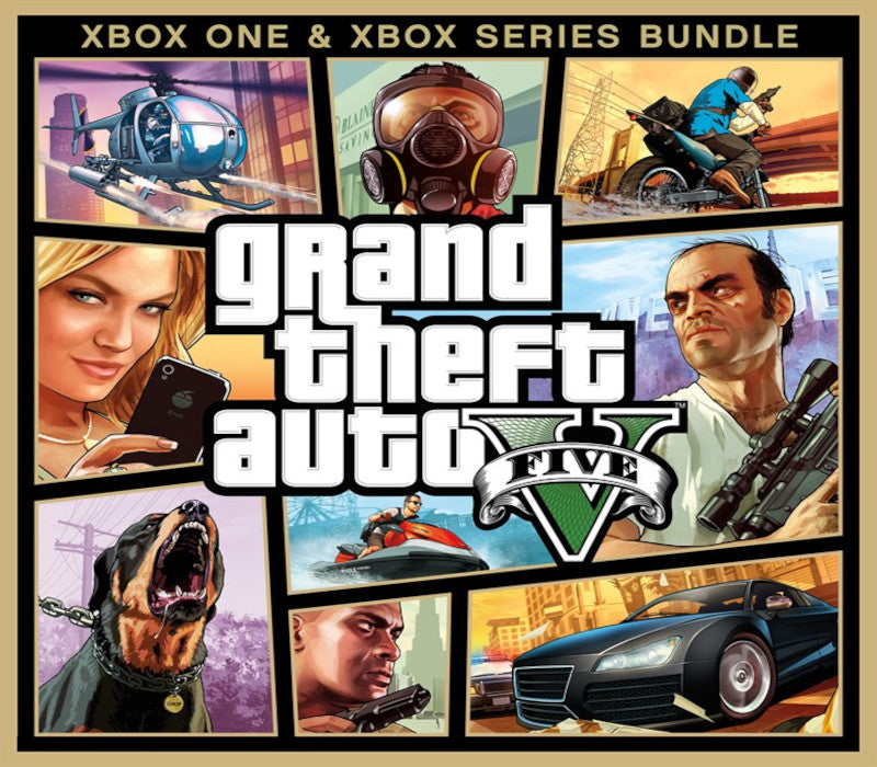 Grand Theft Auto V Cross-Gen Bundle US XBOX One - Xbox Series X|S CD Key