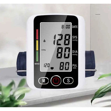 Arm-Style Electronic Blood Pressure Monitor with Voice Function