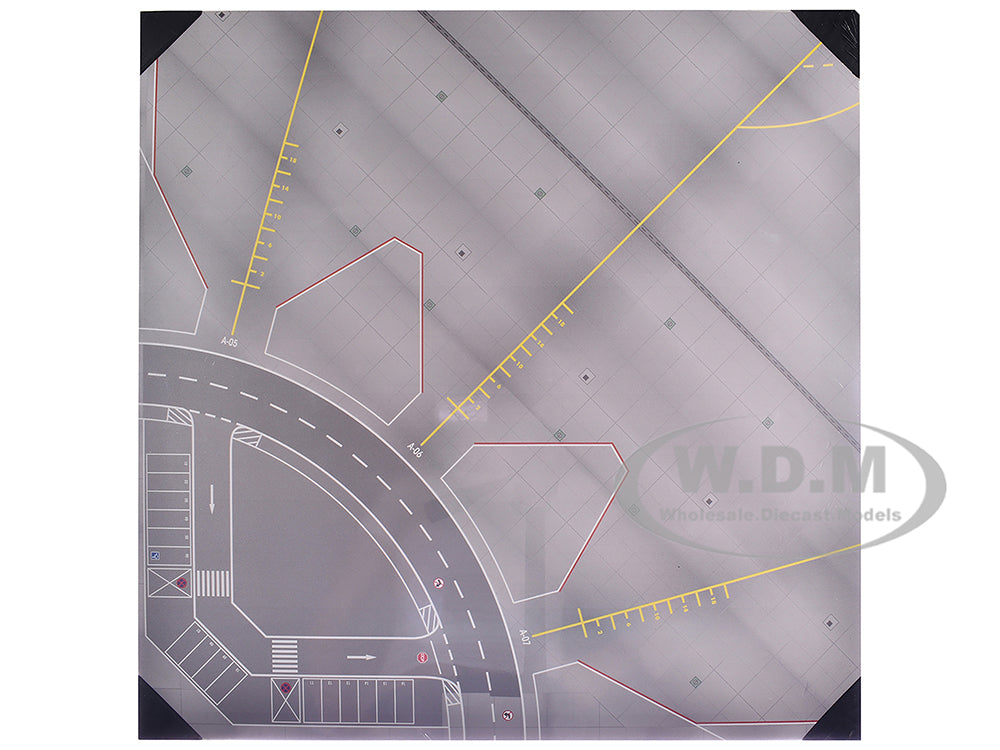 Airport Apron-Tower Cardboard Ground Plates for 1-200 Scale Models by Herpa