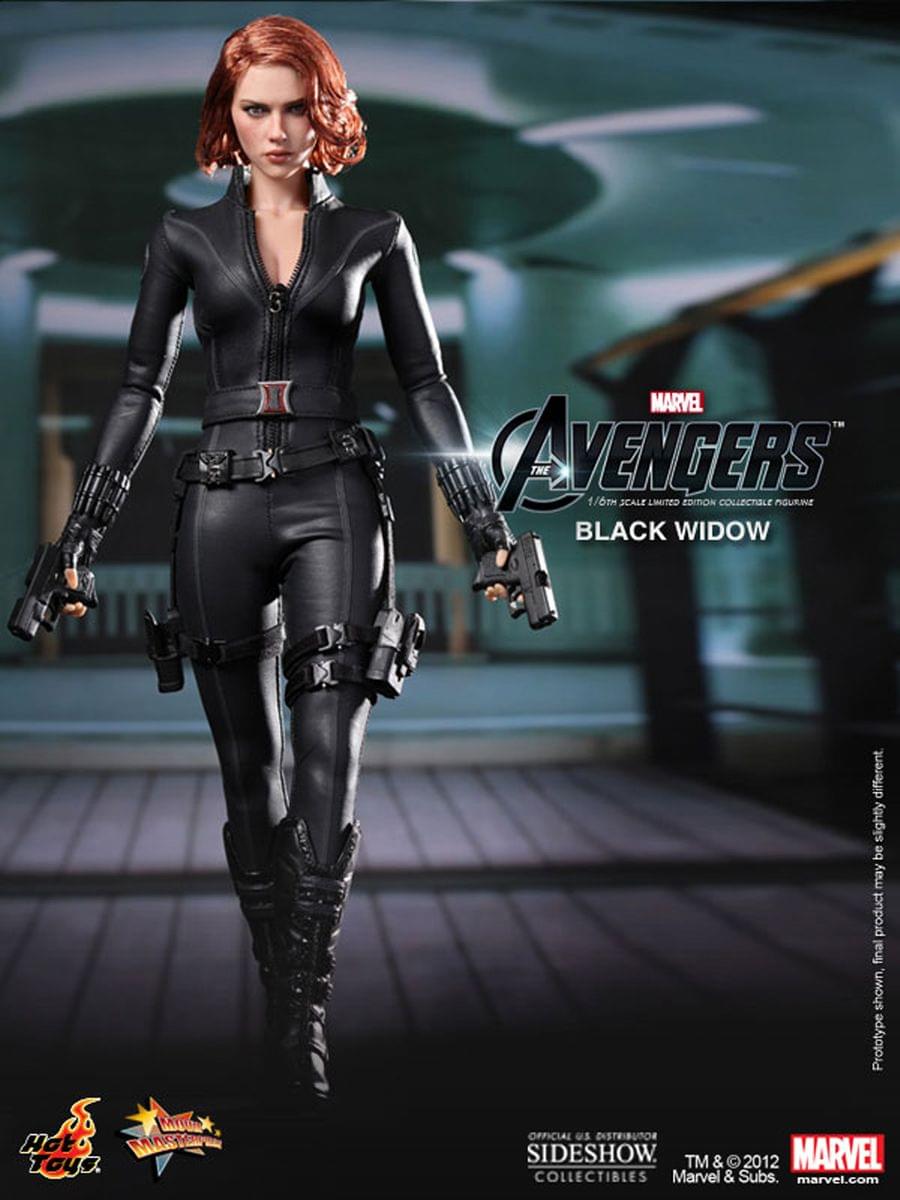 Avengers Black Widow 1:6 Scale Figure By Hot Toys