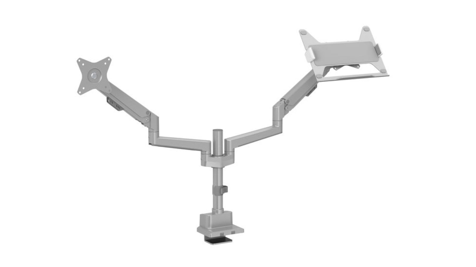 Amer Mounts HYDRA2GPT Articulating Monitor Arm and Notebook Mount Arm with Hydralift