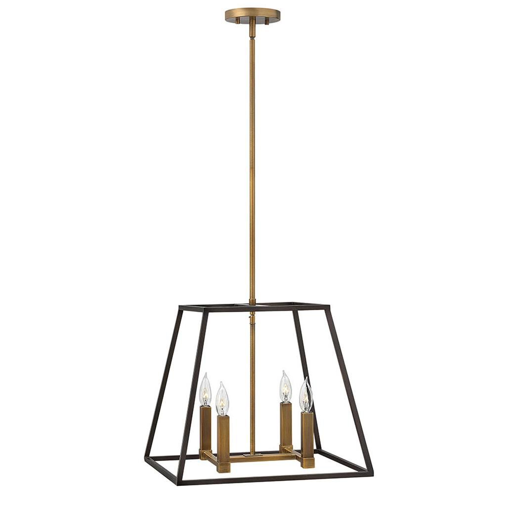 Hinkley Lighting Fulton 18 Inch Cage Pendant Fulton - 3334BZ - Transitional