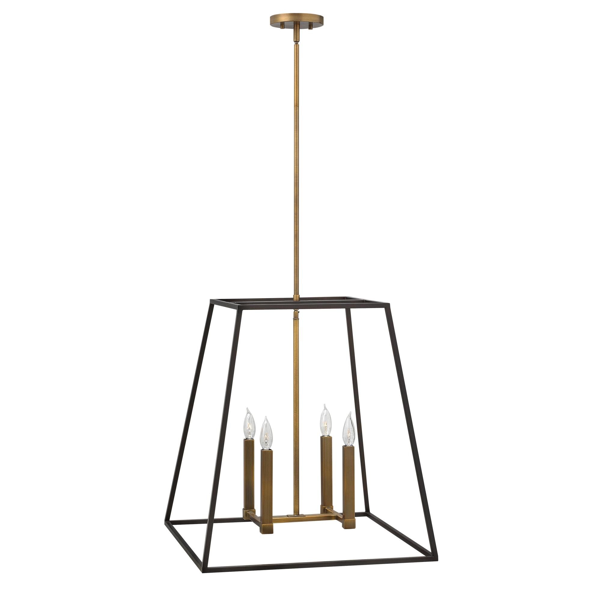 Hinkley Lighting Fulton 22 Inch Cage Pendant Fulton - 3336BZ - Transitional