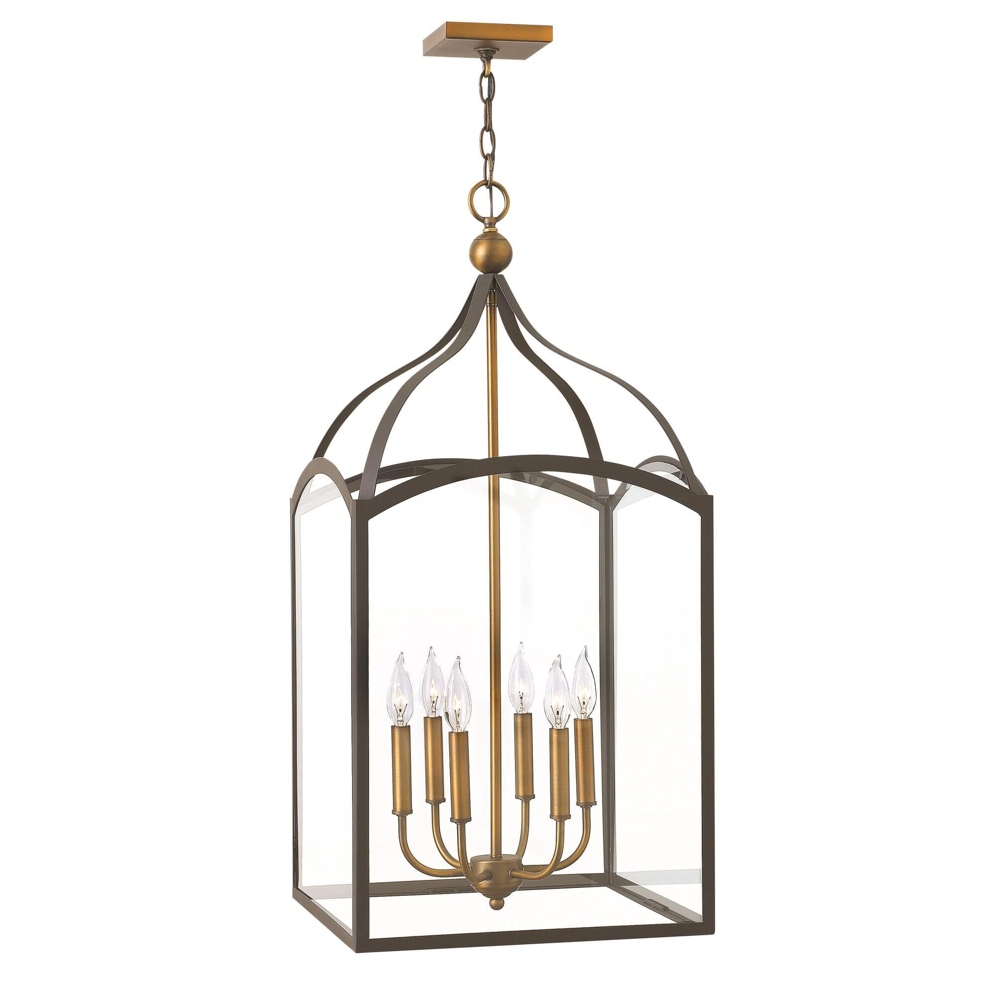 Hinkley Lighting Clarendon 16 Inch Cage Pendant Clarendon - 3414BZ - Transitional