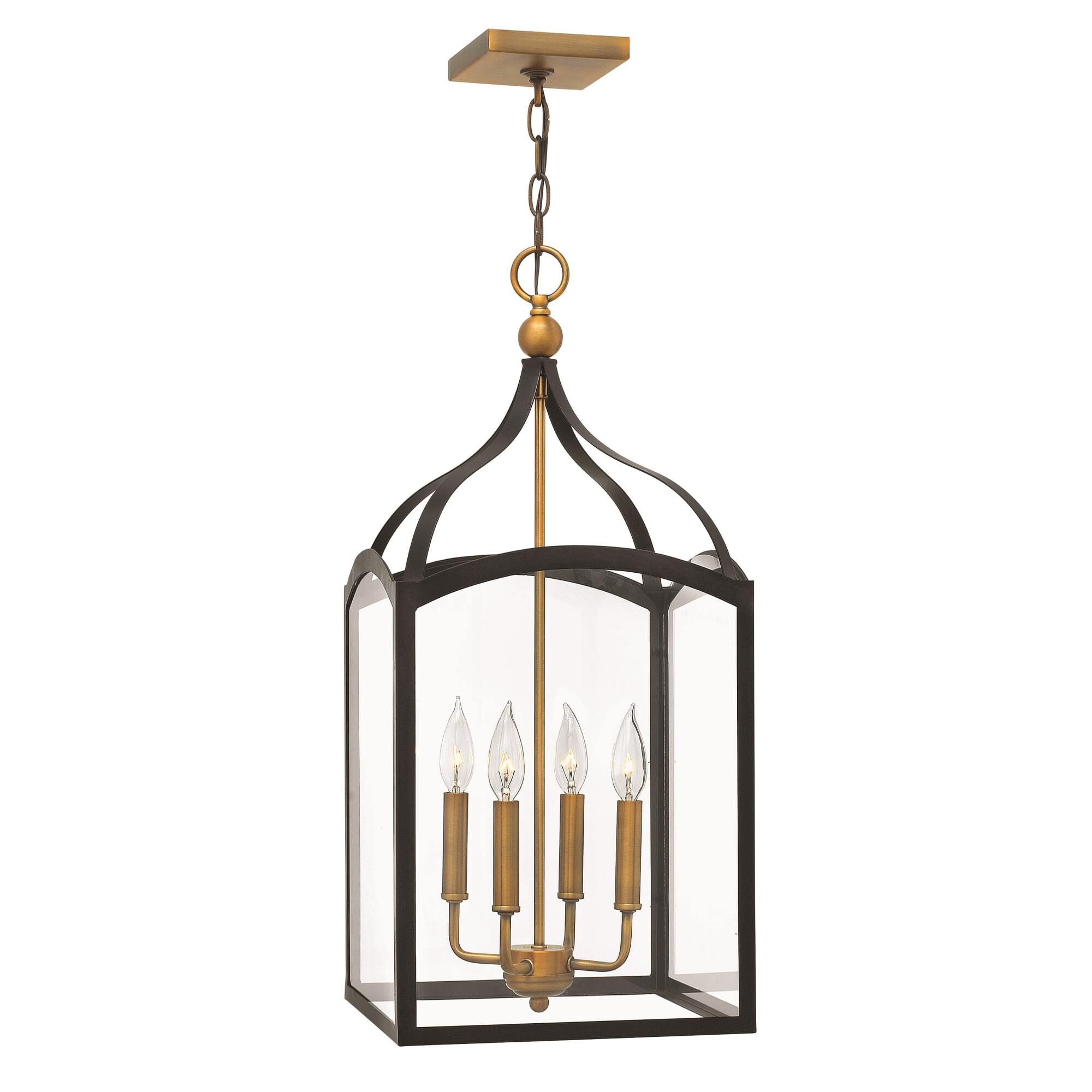 Hinkley Lighting Clarendon 12 Inch Cage Pendant Clarendon - 3415BZ - Transitional
