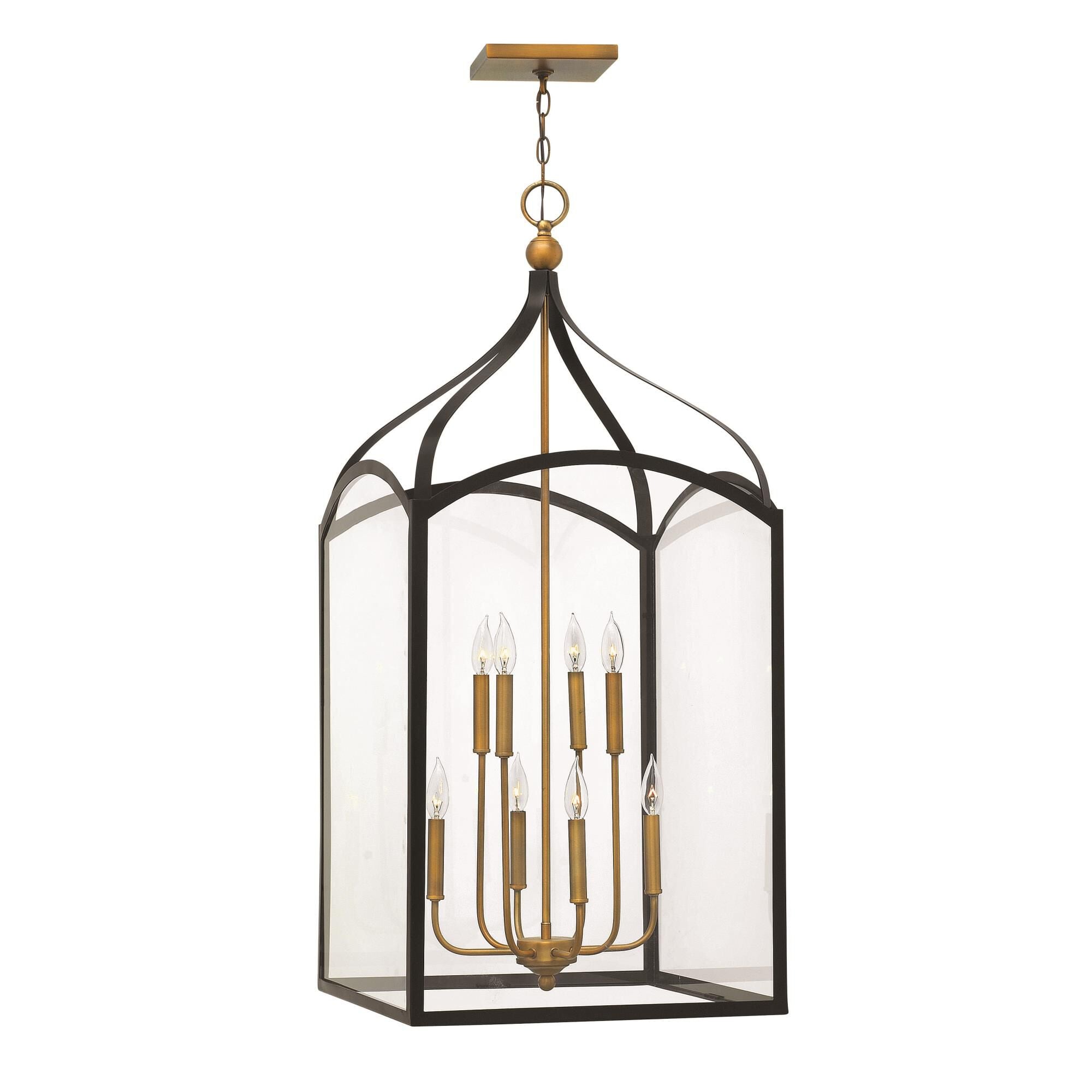 Hinkley Lighting Clarendon 20 Inch Cage Pendant Clarendon - 3418BZ - Transitional