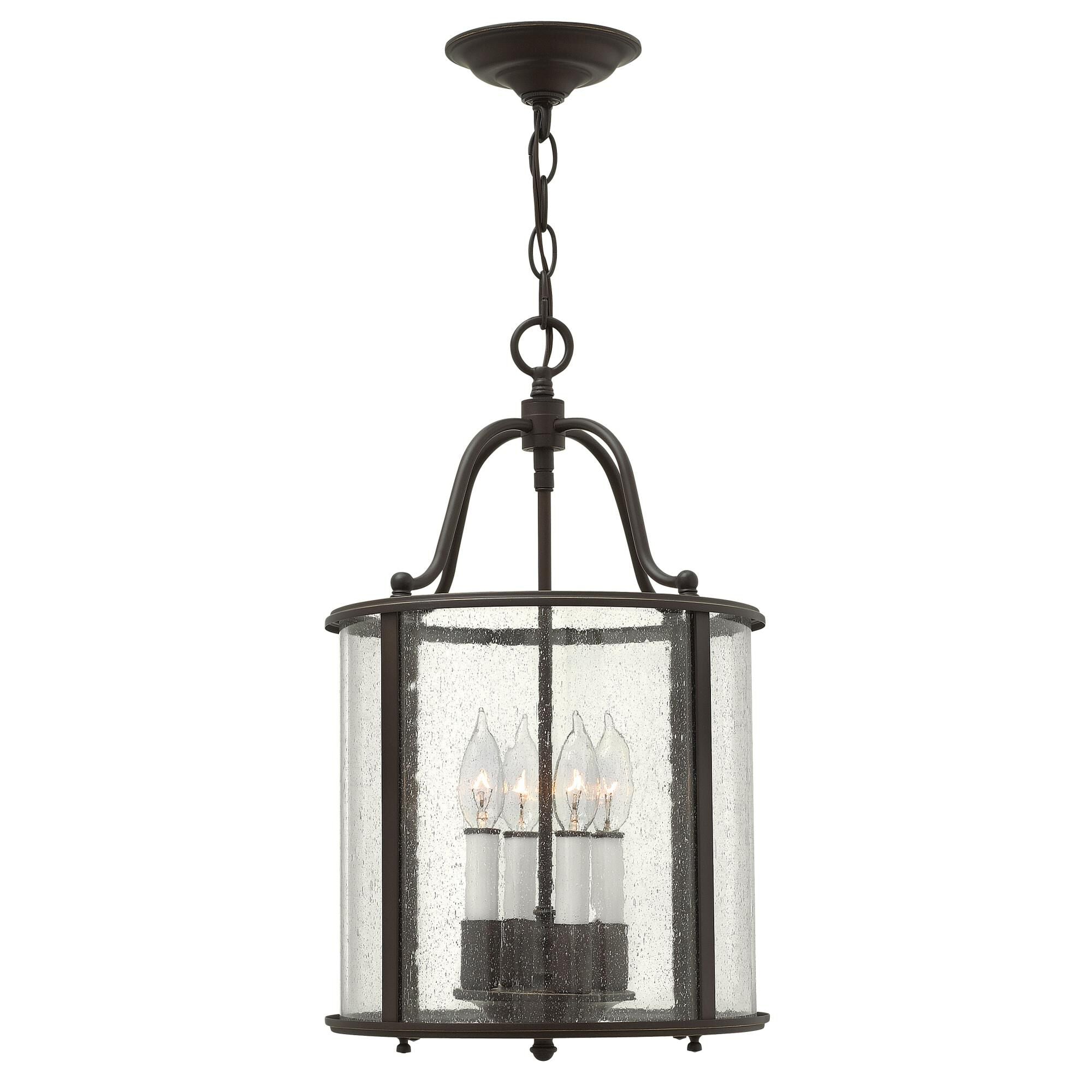 Hinkley Lighting Gentry 12 Inch Cage Pendant Gentry - 3474OB - Traditional