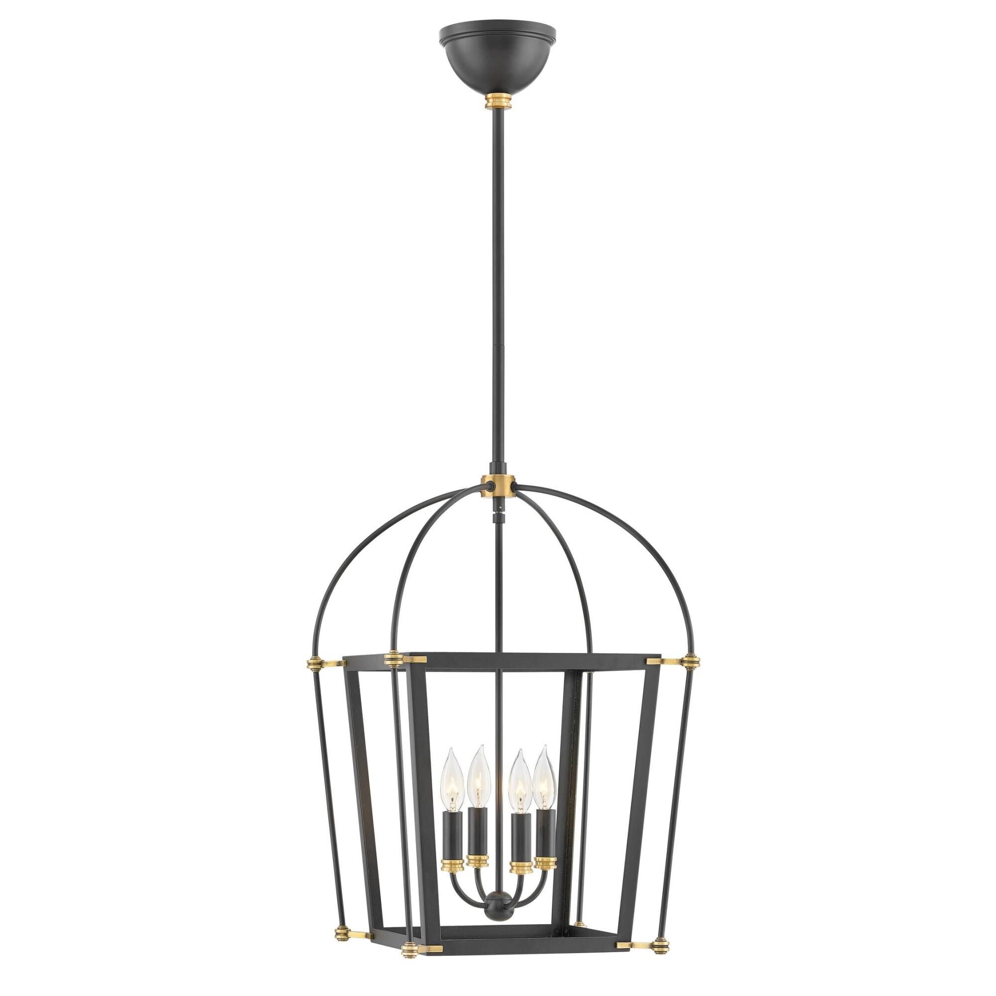Hinkley Lighting Selby 16 Inch Cage Pendant Selby - 4057BK - Transitional