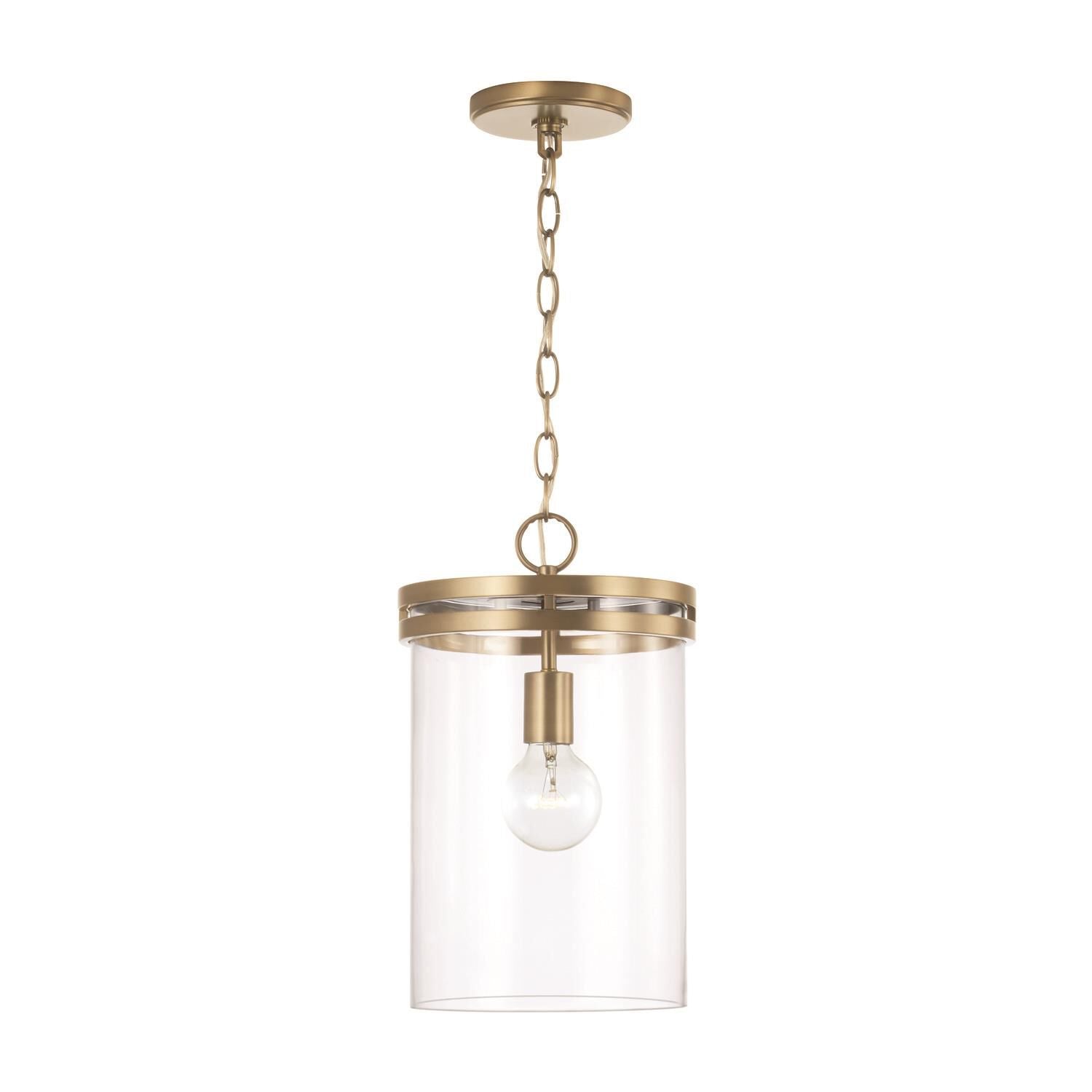 Homeplace by Capital Lighting Fixture Company Fuller 9 Inch Mini Pendant Fuller - 348711AD - Transitional