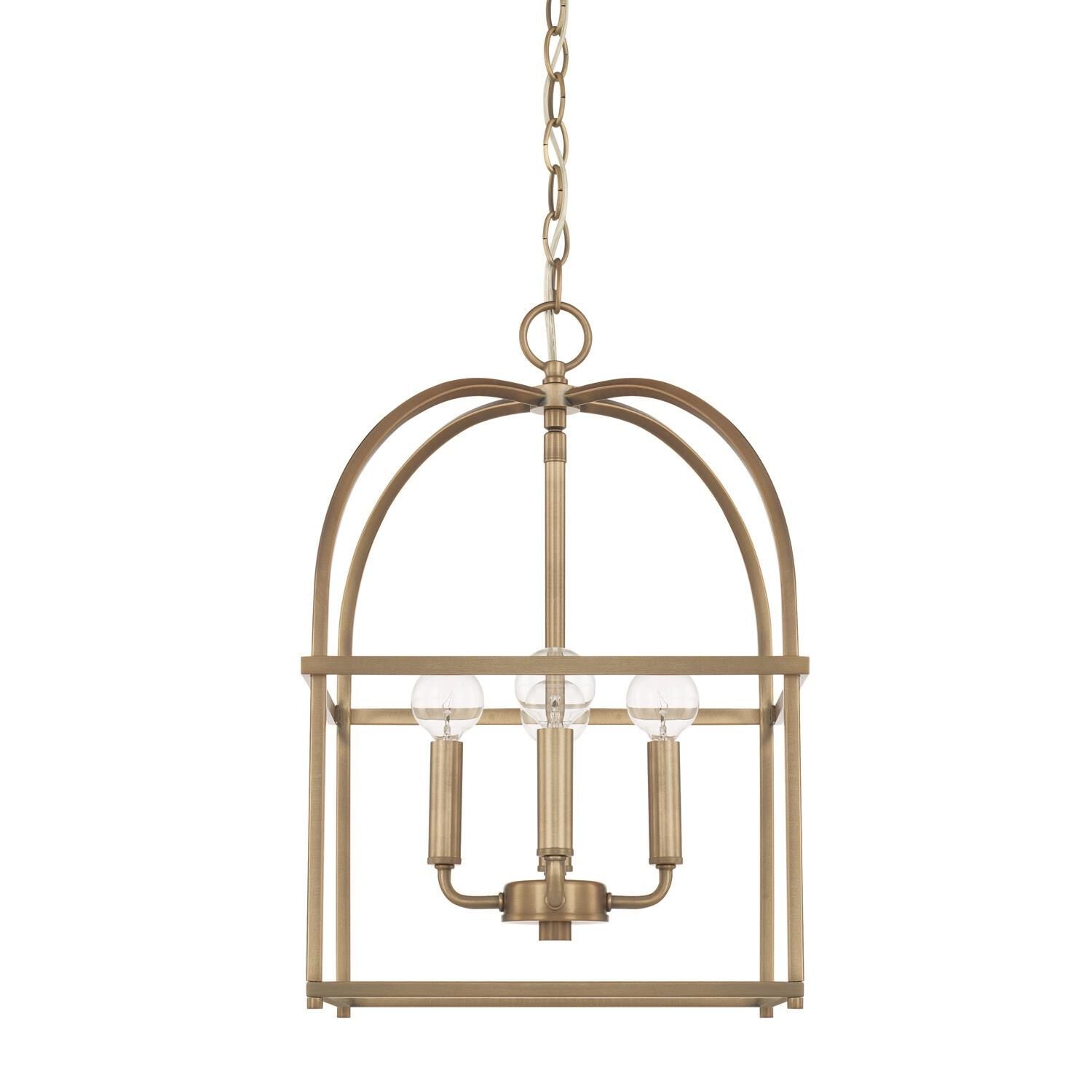 Homeplace by Capital Lighting Fixture Company 12 Inch Cage Pendant - 527542AD - Transitional