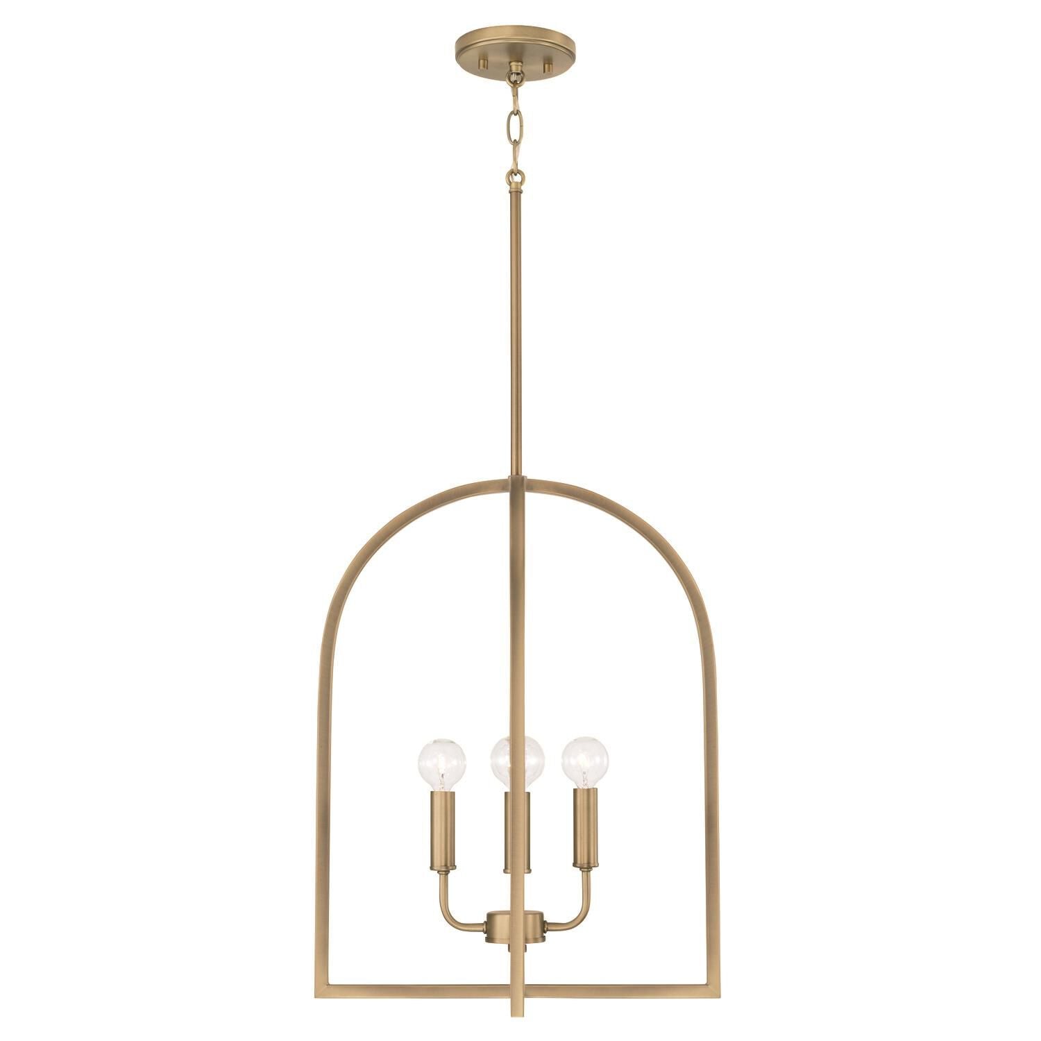 Homeplace by Capital Lighting Fixture Company Lawson 16 Inch Cage Pendant Lawson - 548841AD - Modern Contemporary