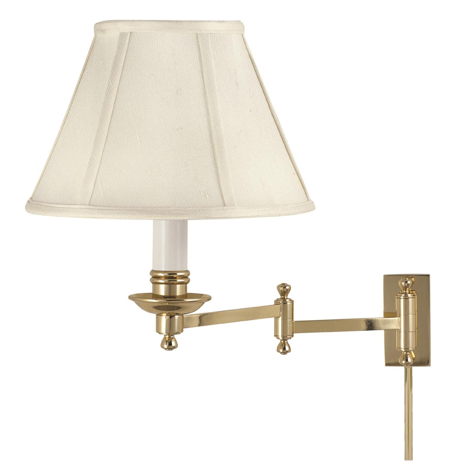 House of Troy Library Wall Swing Lamp Library - LL660-PB - Transitional