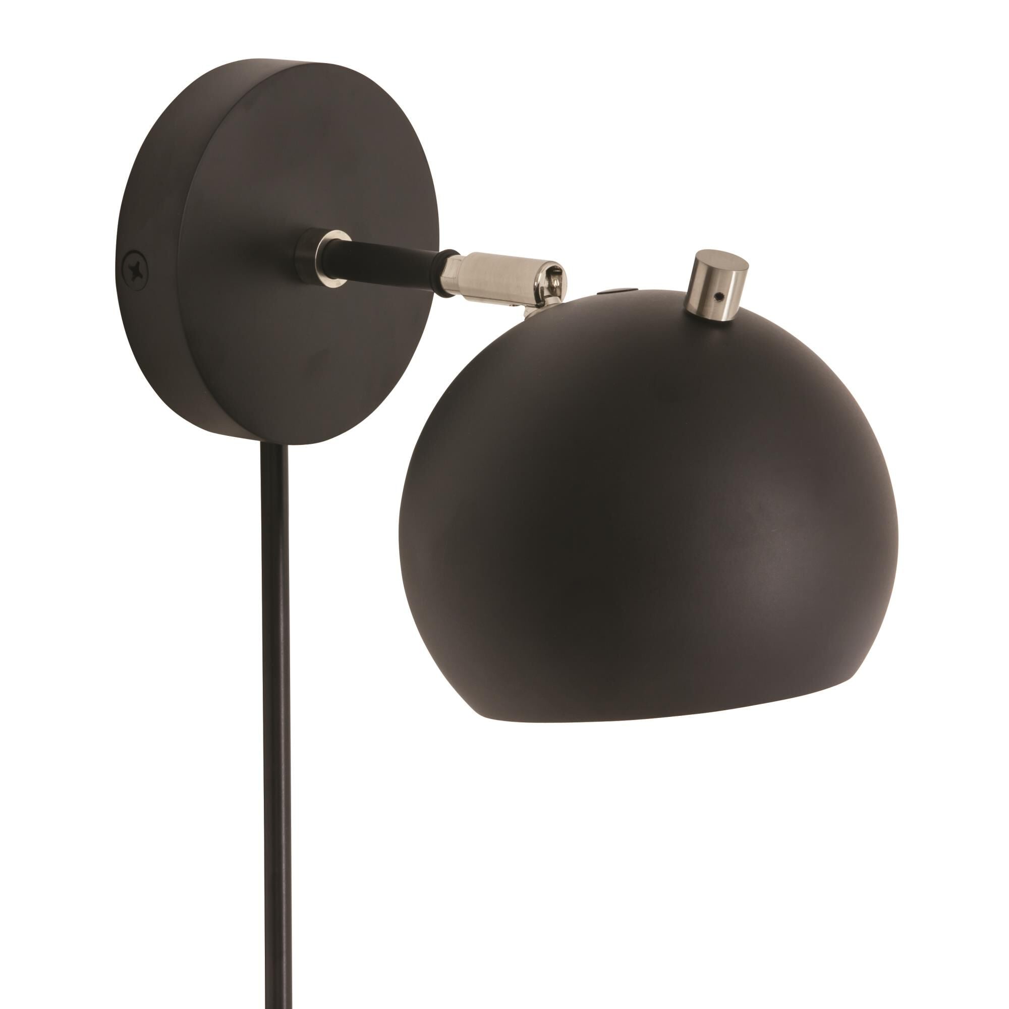 House of Troy Orwell LED Wall Swing Lamp Orwell - OR775-BLKSN - Modern Contemporary
