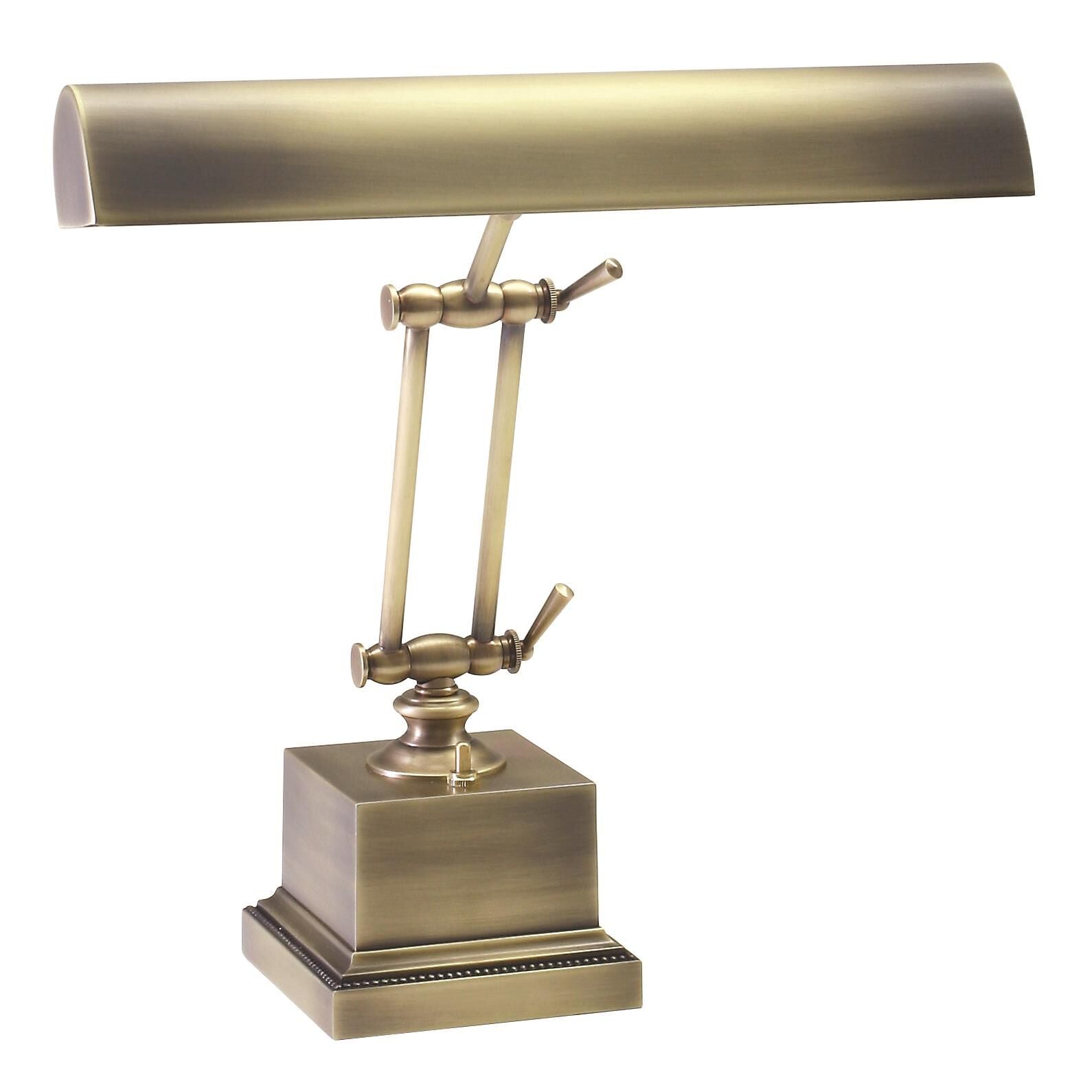 House of Troy Piano-Desk 13 Inch Desk Lamp Piano-Desk - P14-202-AB - Transitional