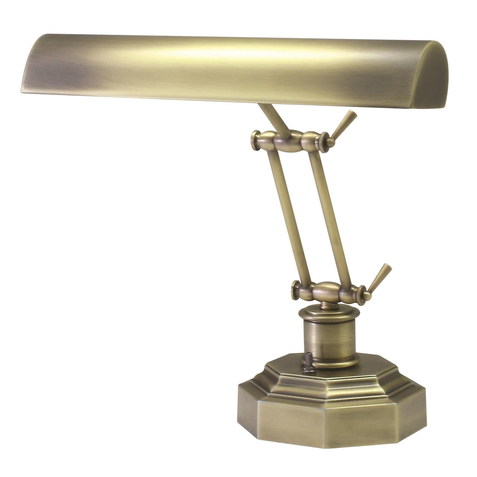 House of Troy Piano-Desk 12 Inch Desk Lamp Piano-Desk - P14-203-AB - Transitional