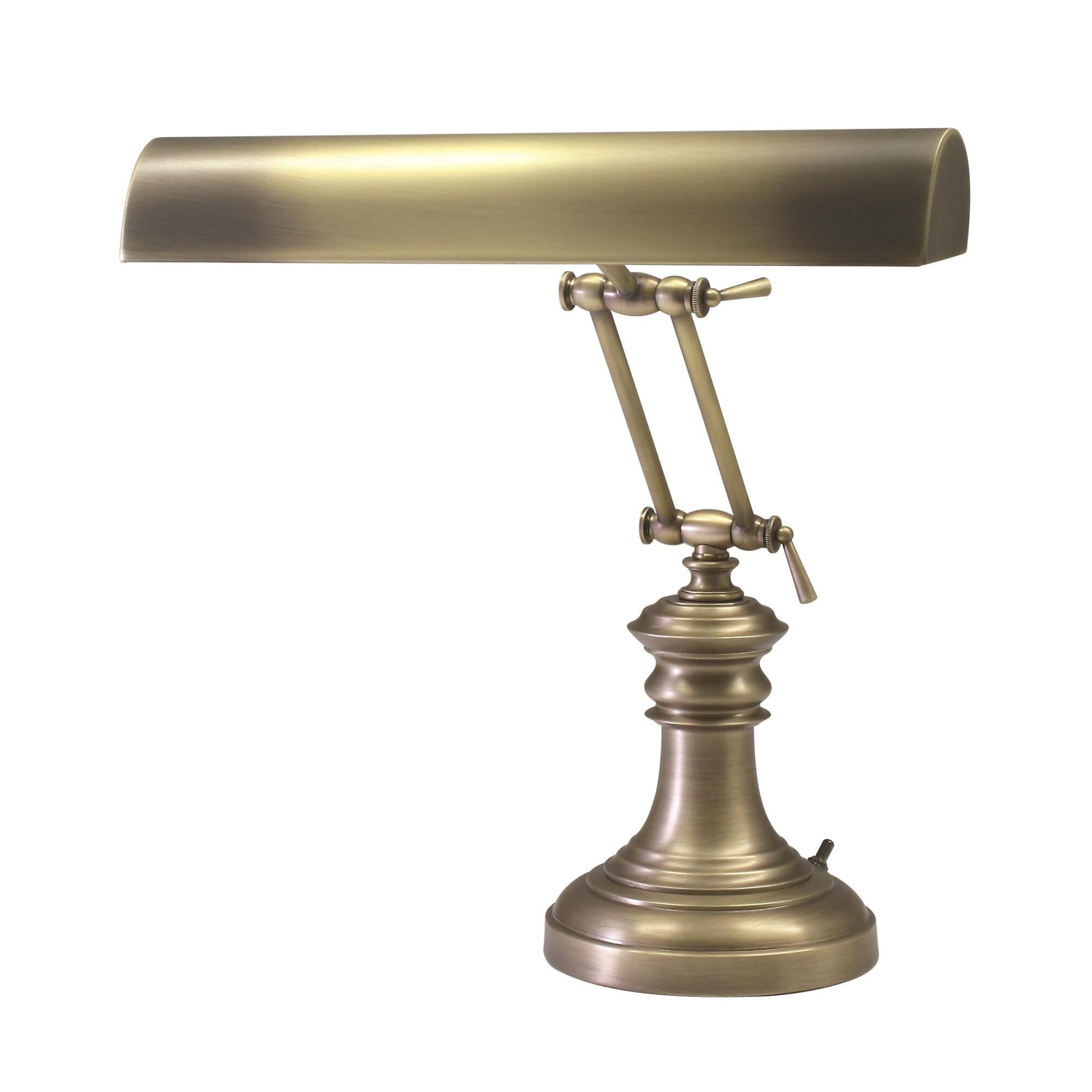 House of Troy Piano-Desk 16 Inch Desk Lamp Piano-Desk - P14-204-AB - Transitional