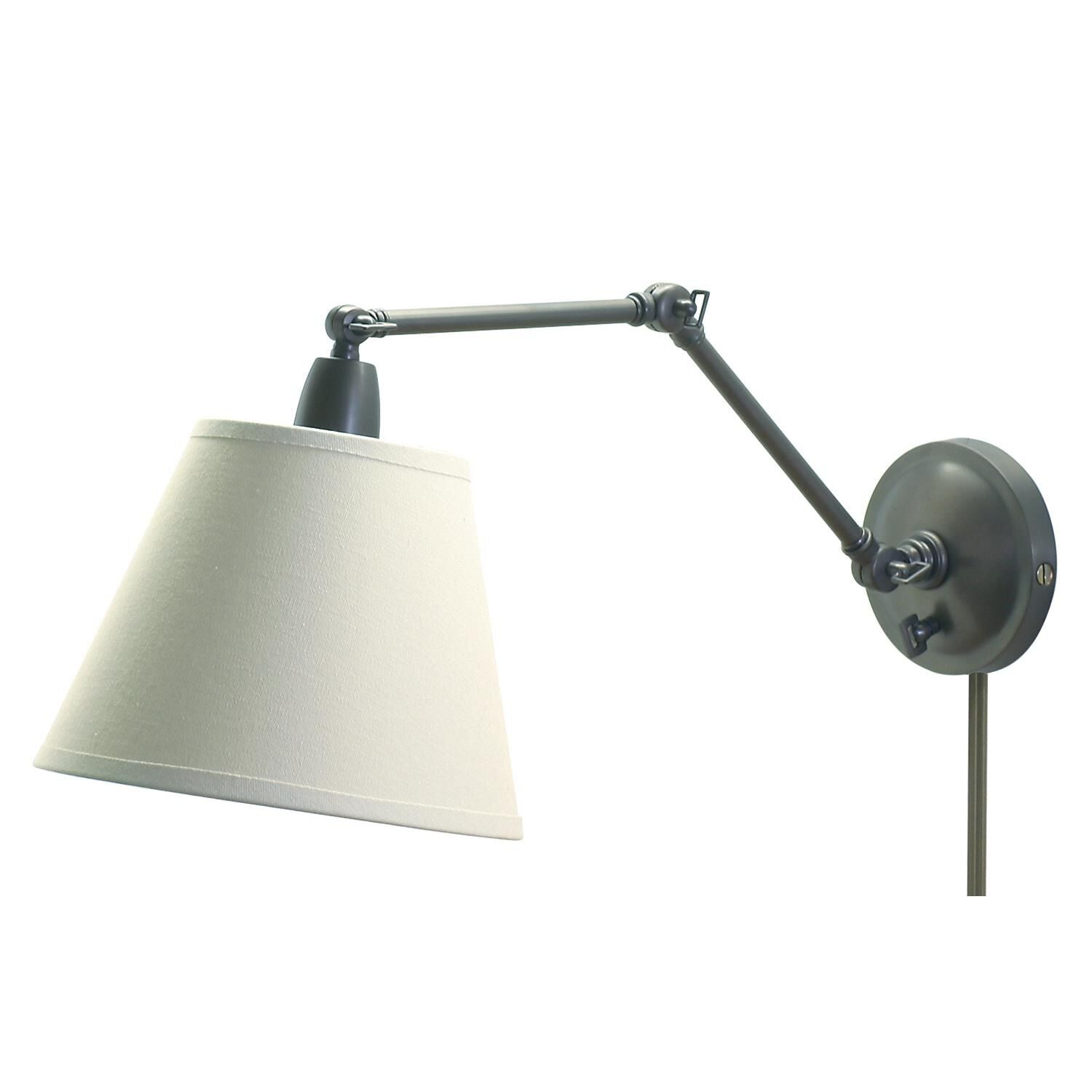 House of Troy Library Wall Swing Lamp Library - PL20-OB - Transitional