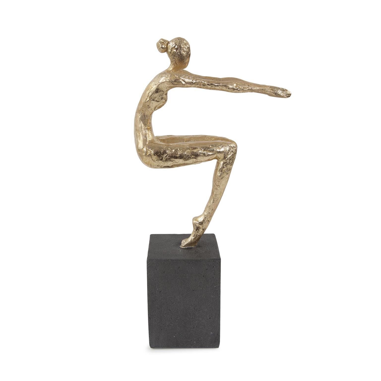 Howard Elliott Collection The Yoga Pose Sculpture The Yoga Pose - 12309 - Modern Contemporary