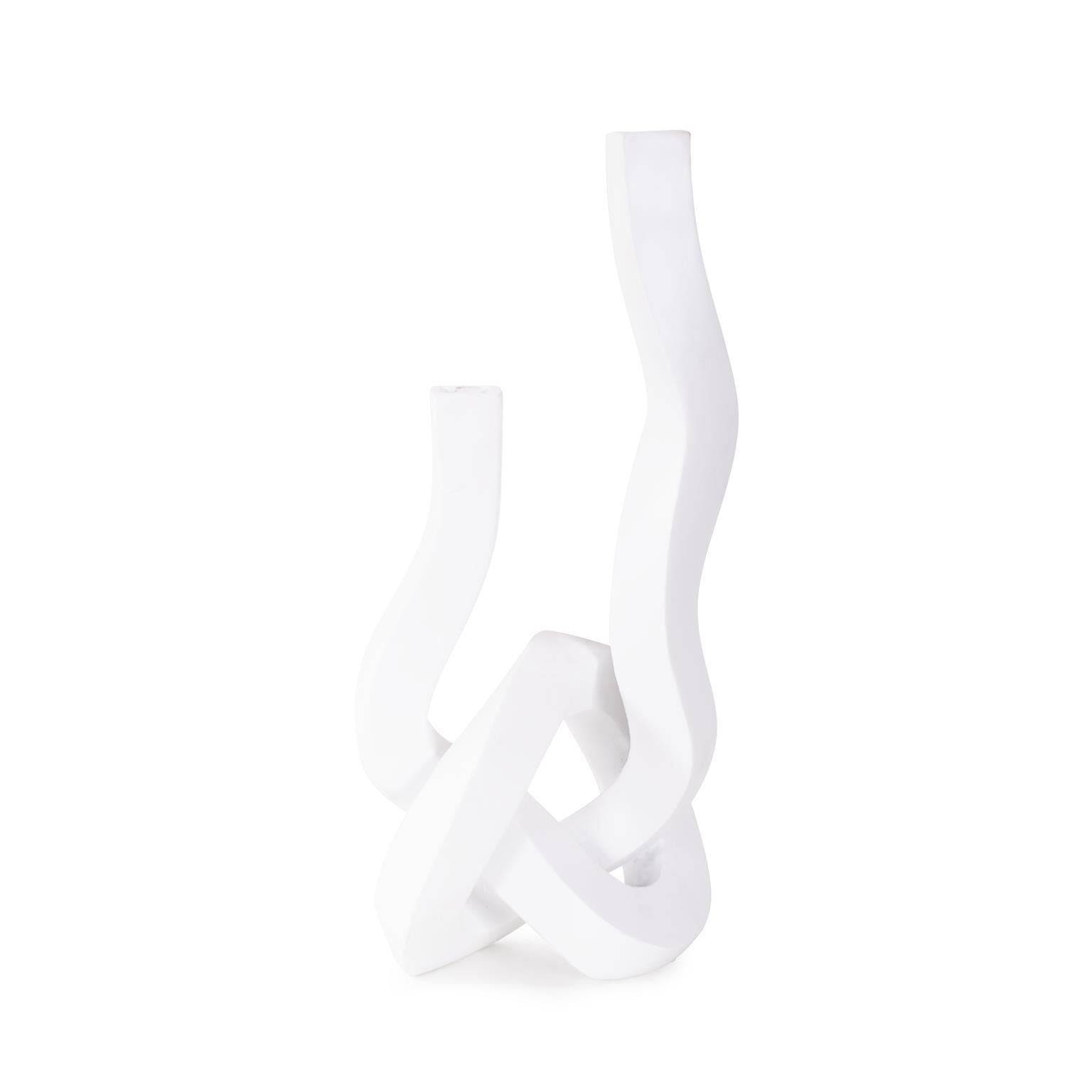 Howard Elliott Collection Danner Abstract Double Candle Holder-Vase Candle Holder Danner Abstract Double - 12338 - Modern Contemporary