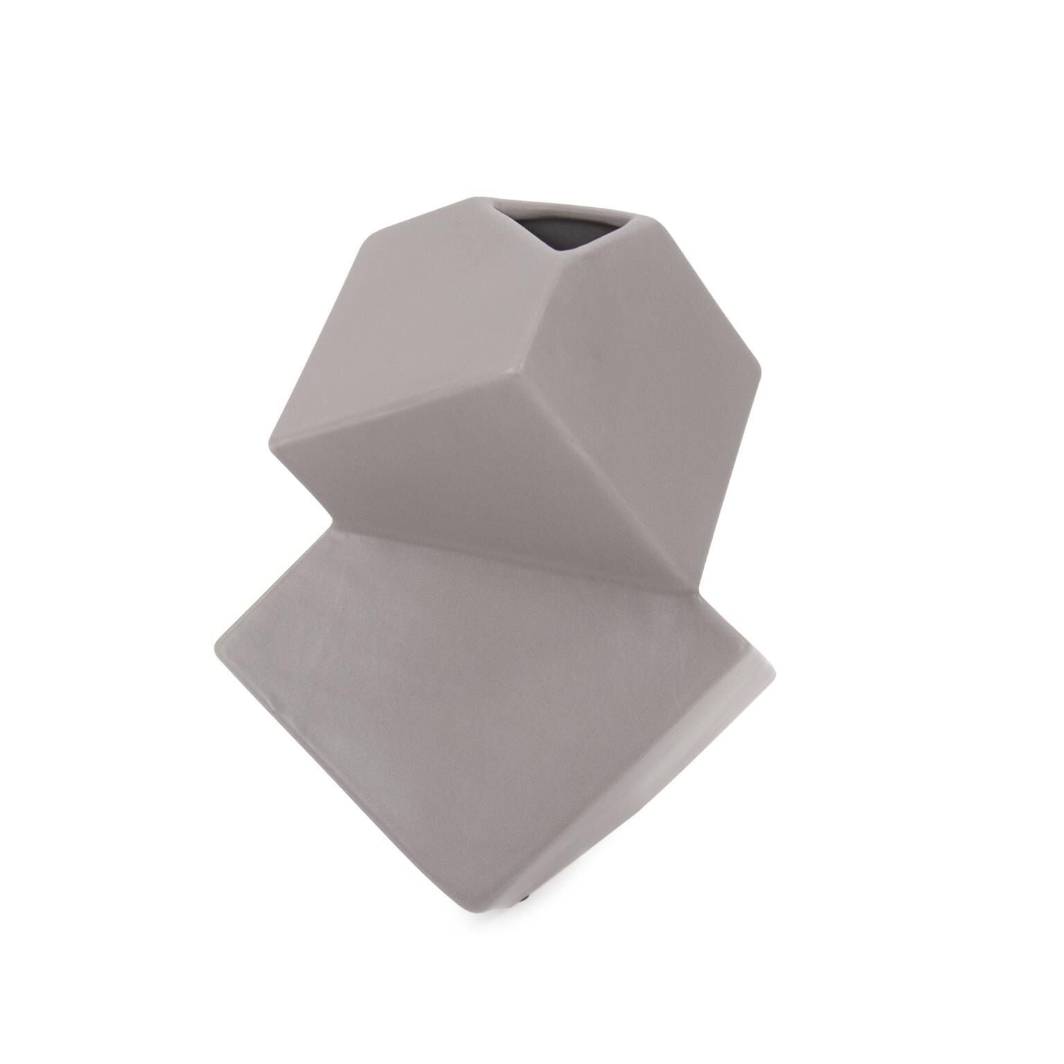 Howard Elliott Collection The Geo Stone Vase-Urn The Geo Stone - 34221 - Modern Contemporary
