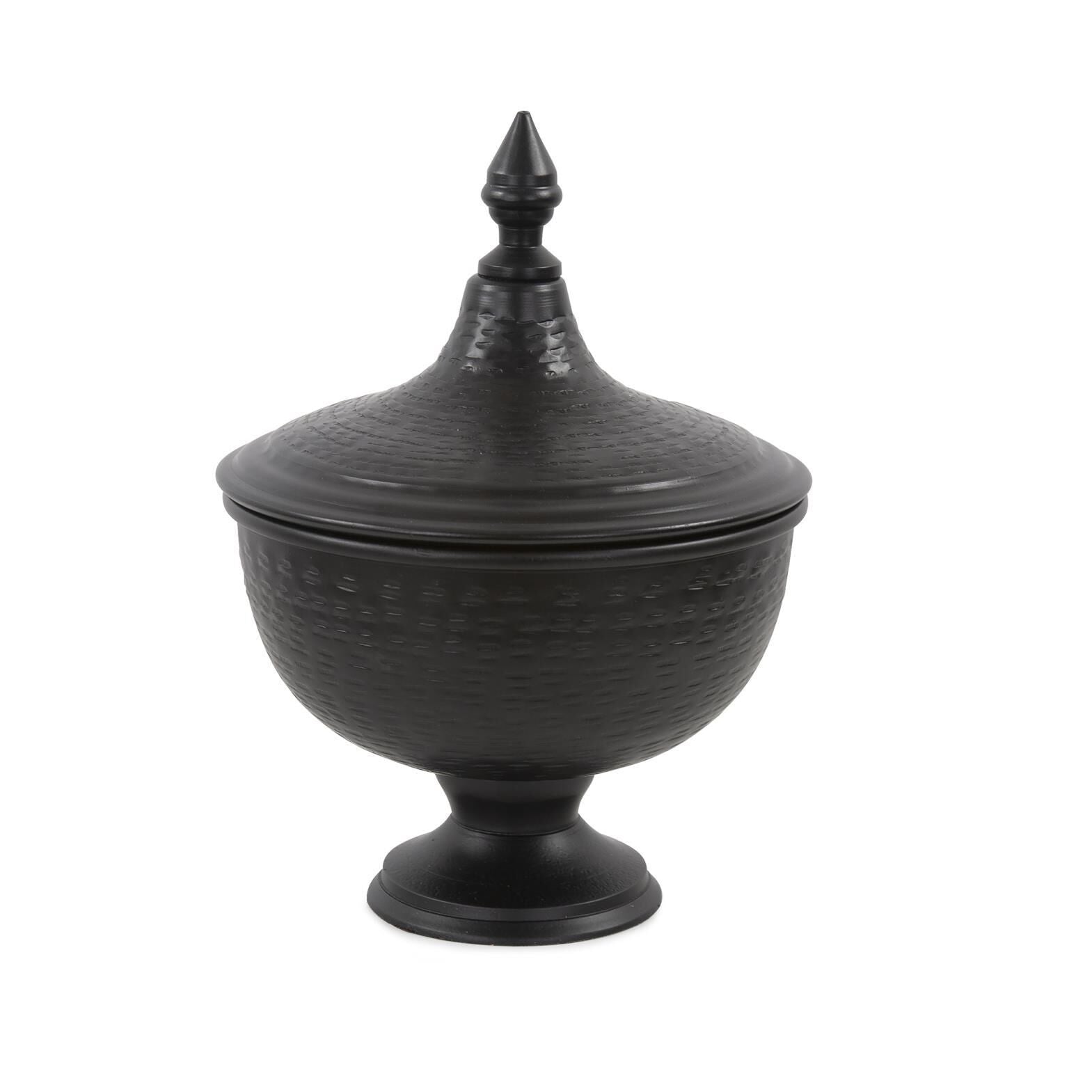Howard Elliott Collection The Hammered Em Dash Vase-Urn The Hammered Em Dash - 35330 - Modern Contemporary