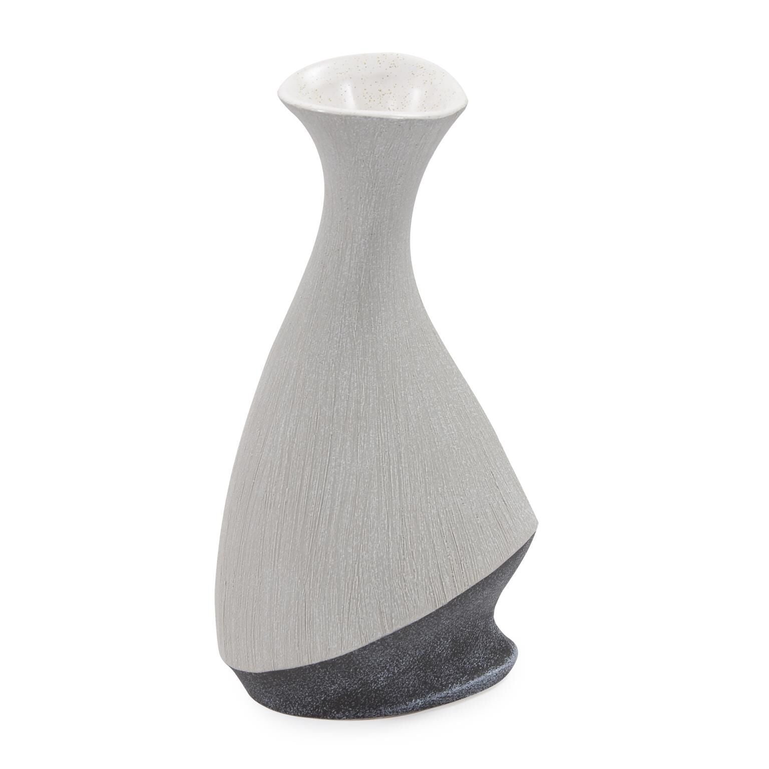 Howard Elliott Collection Balance Two Toned Vase, Small Vase-Urn Balance - 42063 - Modern Contemporary