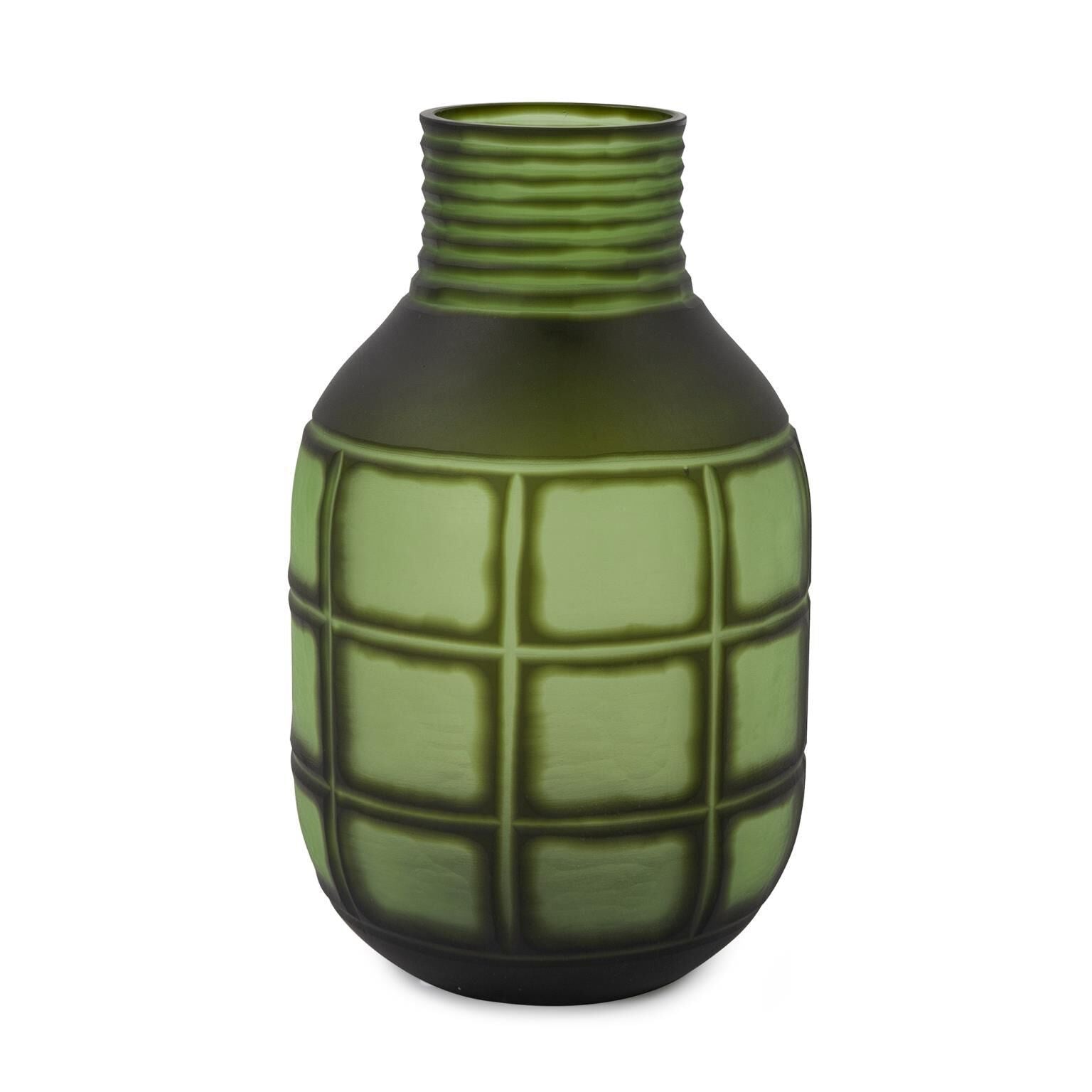 Howard Elliott Collection Karo Forest Vase Tall Vase-Urn Karo Forest - 44042 - Modern Contemporary