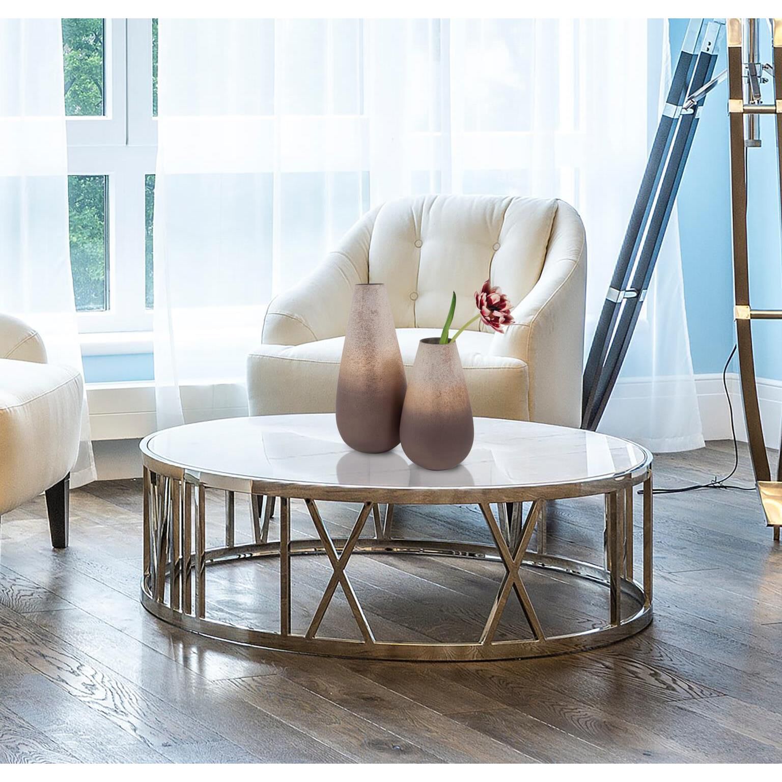 Howard Elliott Collection The Alana Ombre Vase-Urn The Alana Ombre - 51371 - Modern Contemporary