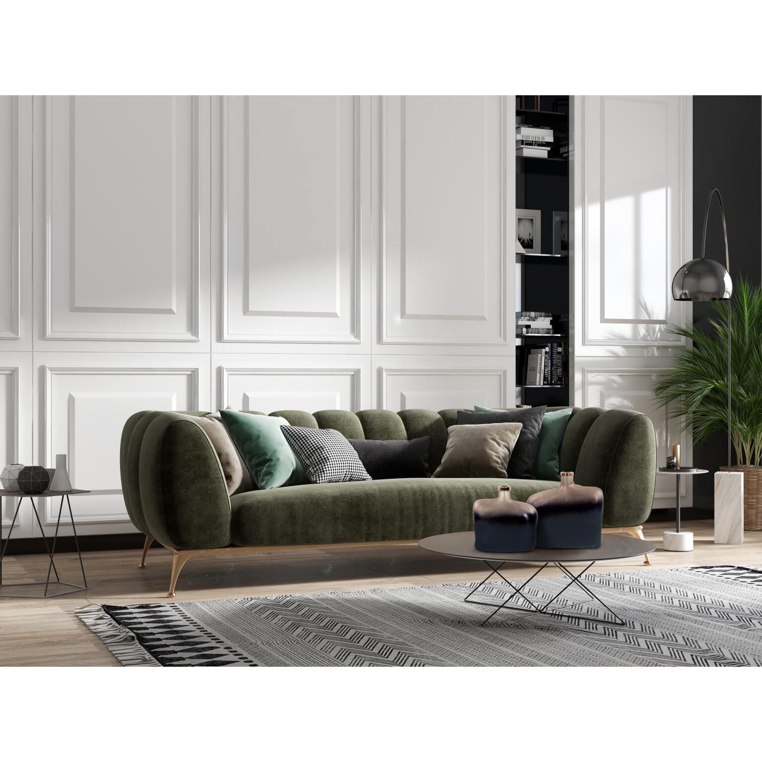 Howard Elliott Collection Orion Vase-Urn Orion - 51375 - Modern Contemporary