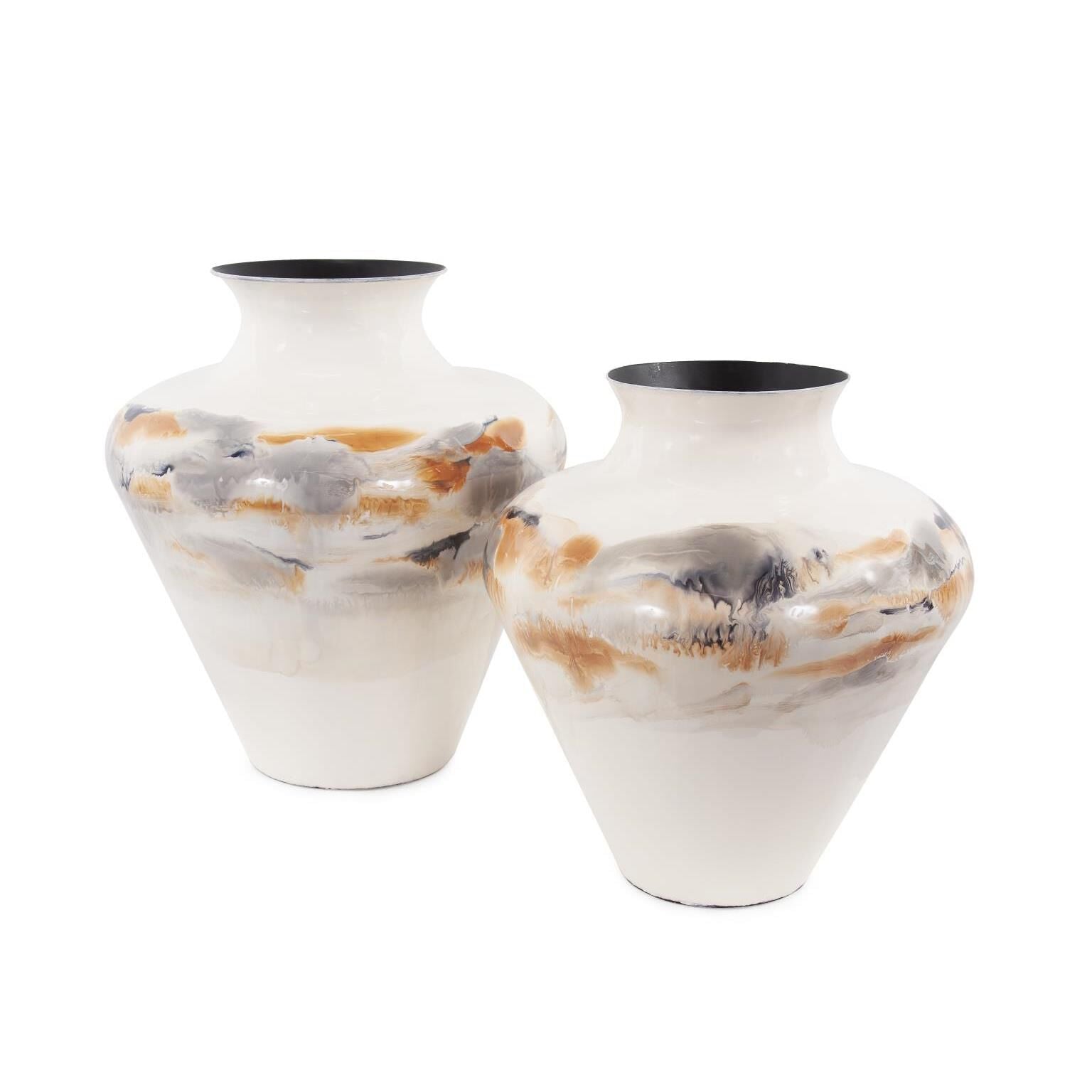 Howard Elliott Collection Lahar Vase-Urn Lahar - 51383 - Modern Contemporary