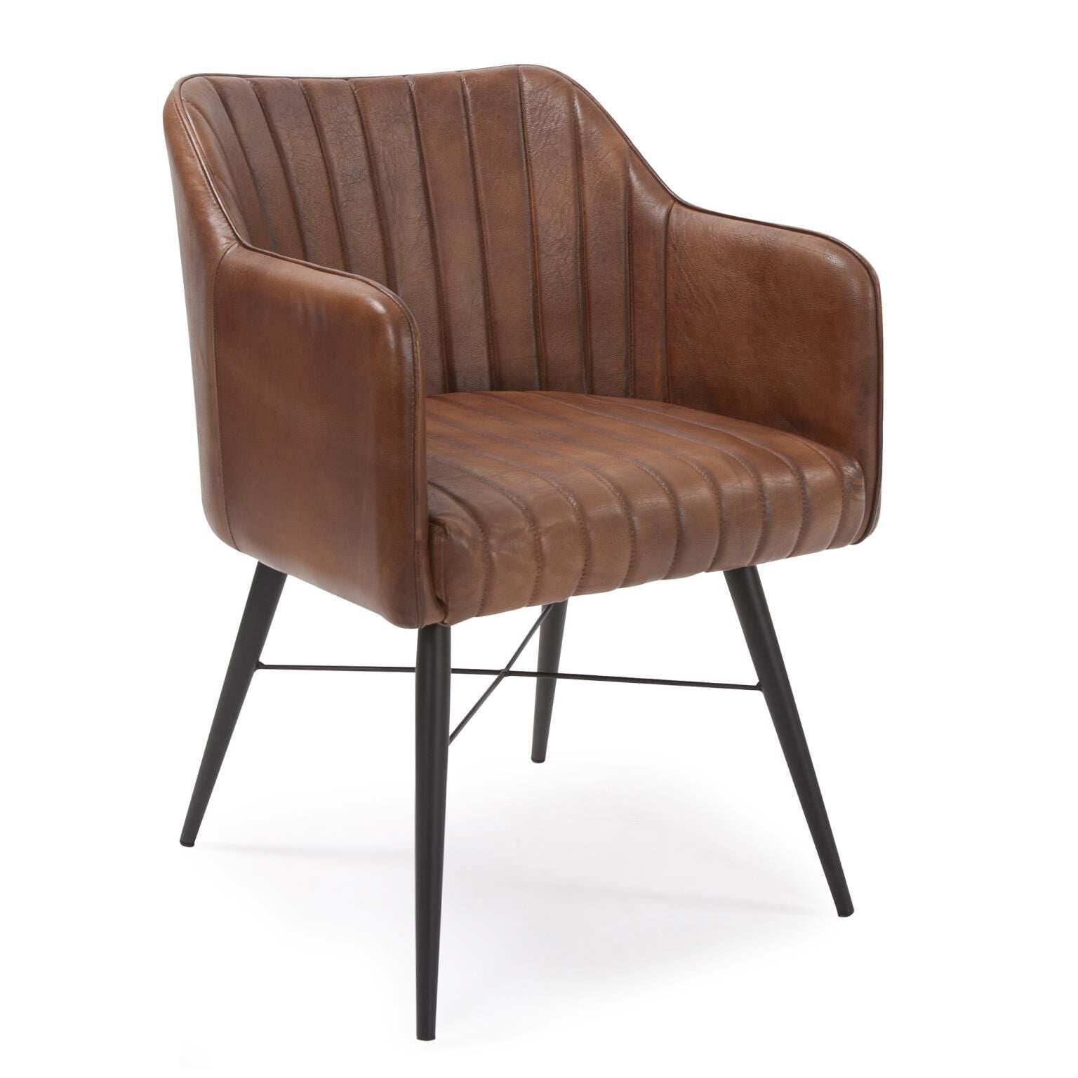 Howard Elliott Collection Houston Leather Accent Chair Houston Leather - 59015 - Modern Contemporary