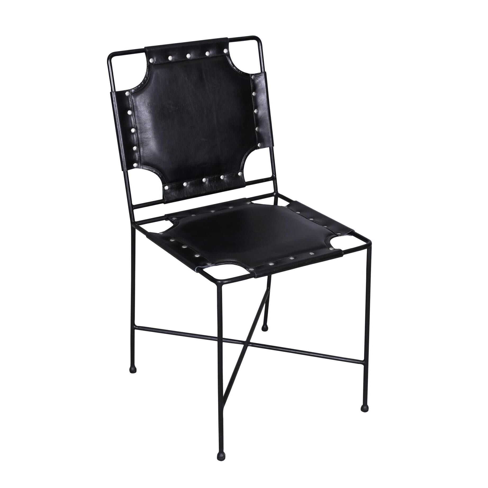 Howard Elliott Collection Enzo Industrial Accent Chair Enzo Industrial - 59018 - Modern Contemporary