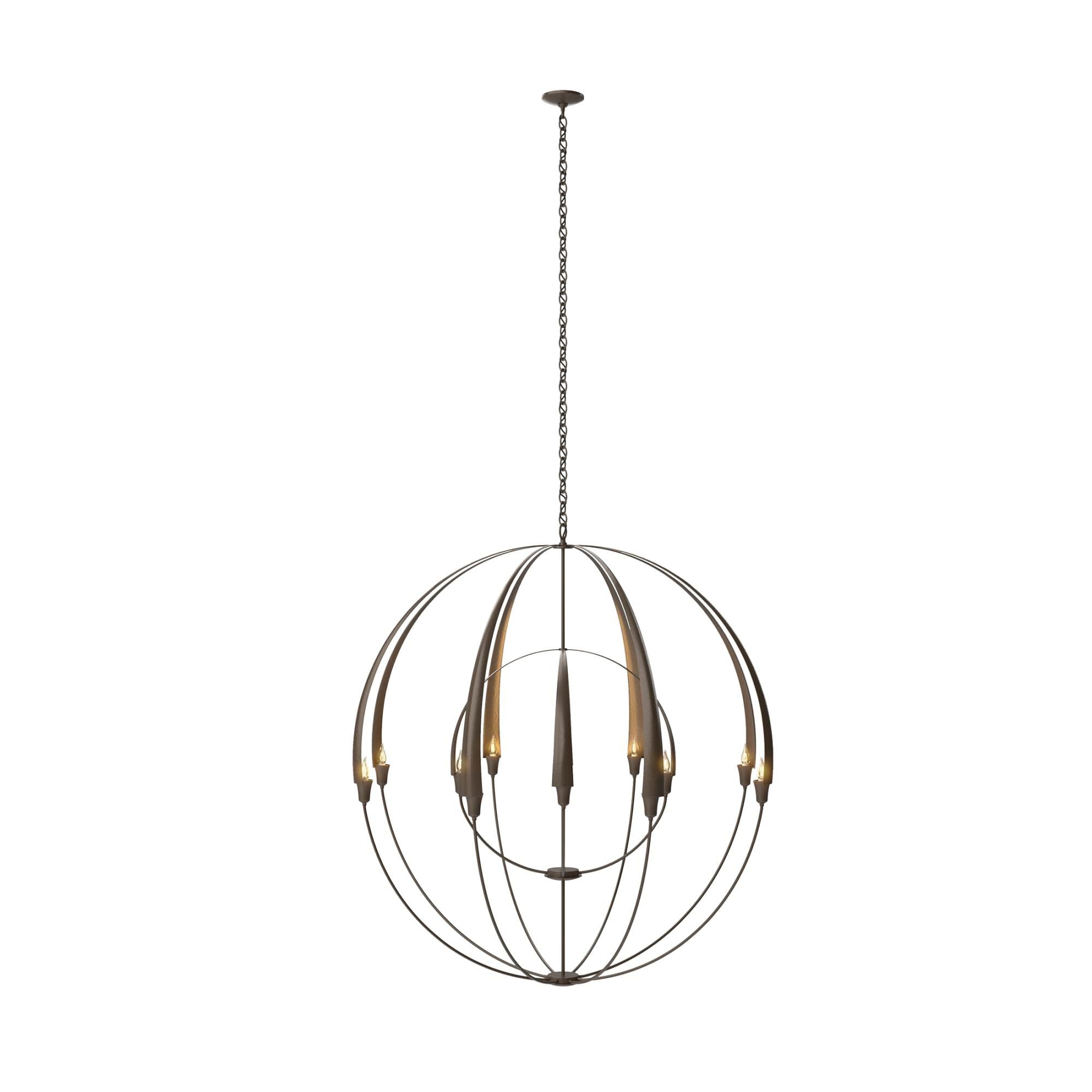 Hubbardton Forge Cirque 48 Inch Cage Pendant Cirque - 194248-1002 - Modern Contemporary