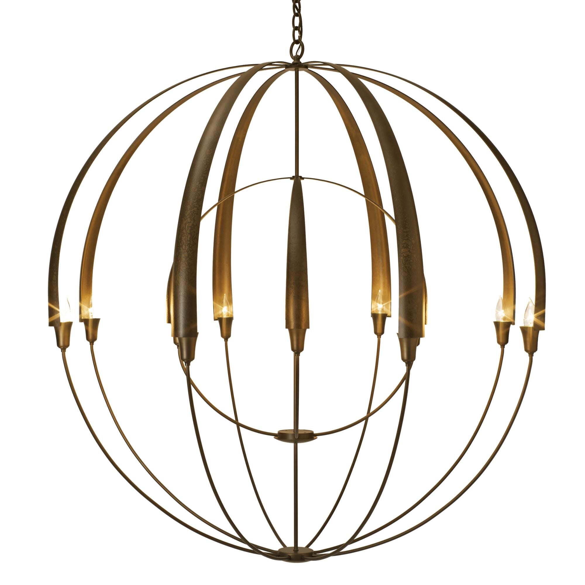 Hubbardton Forge Cirque 48 Inch Cage Pendant Cirque - 194248-1003 - Modern Contemporary
