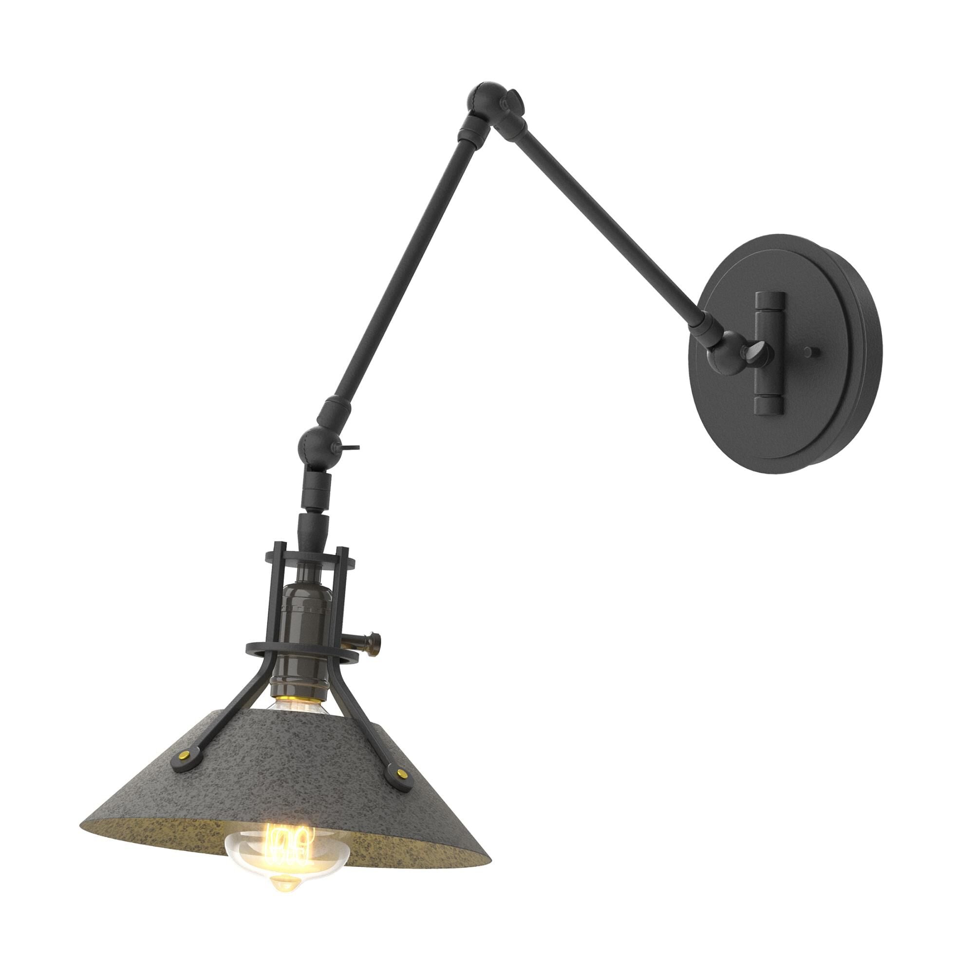 Hubbardton Forge Henry Wall Swing Lamp Henry - 209320-1109 - Industrial