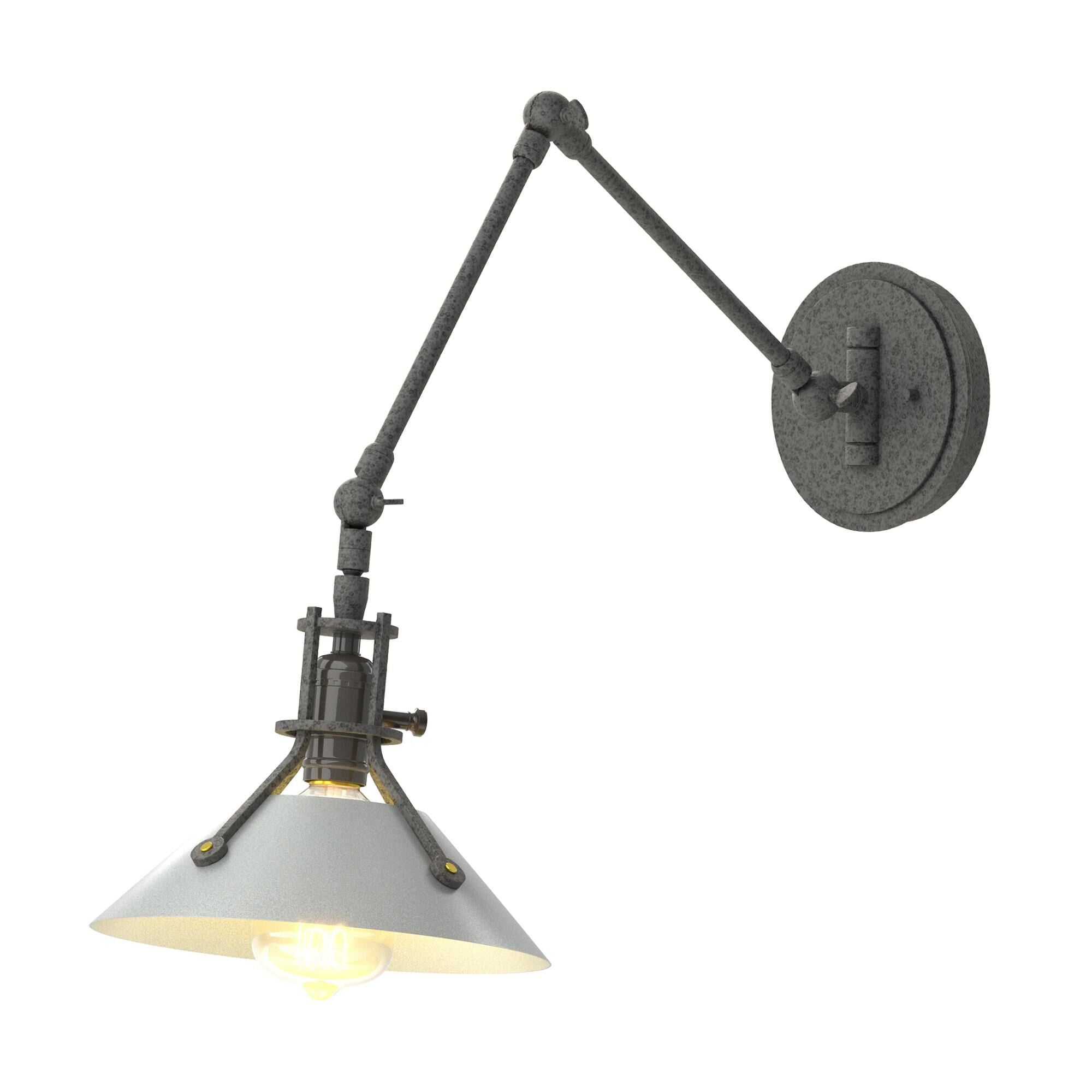 Hubbardton Forge Henry Wall Swing Lamp Henry - 209320-1118 - Industrial