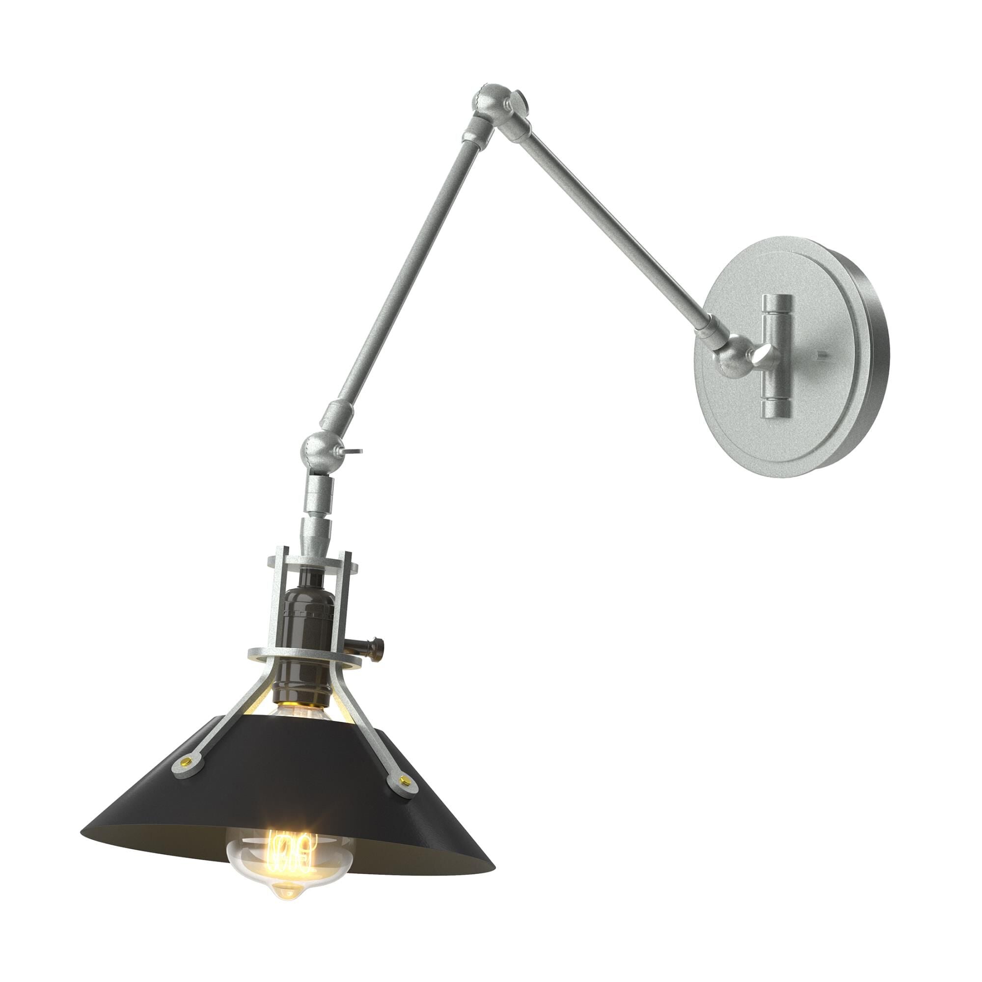 Hubbardton Forge Henry Wall Swing Lamp Henry - 209320-1124 - Industrial