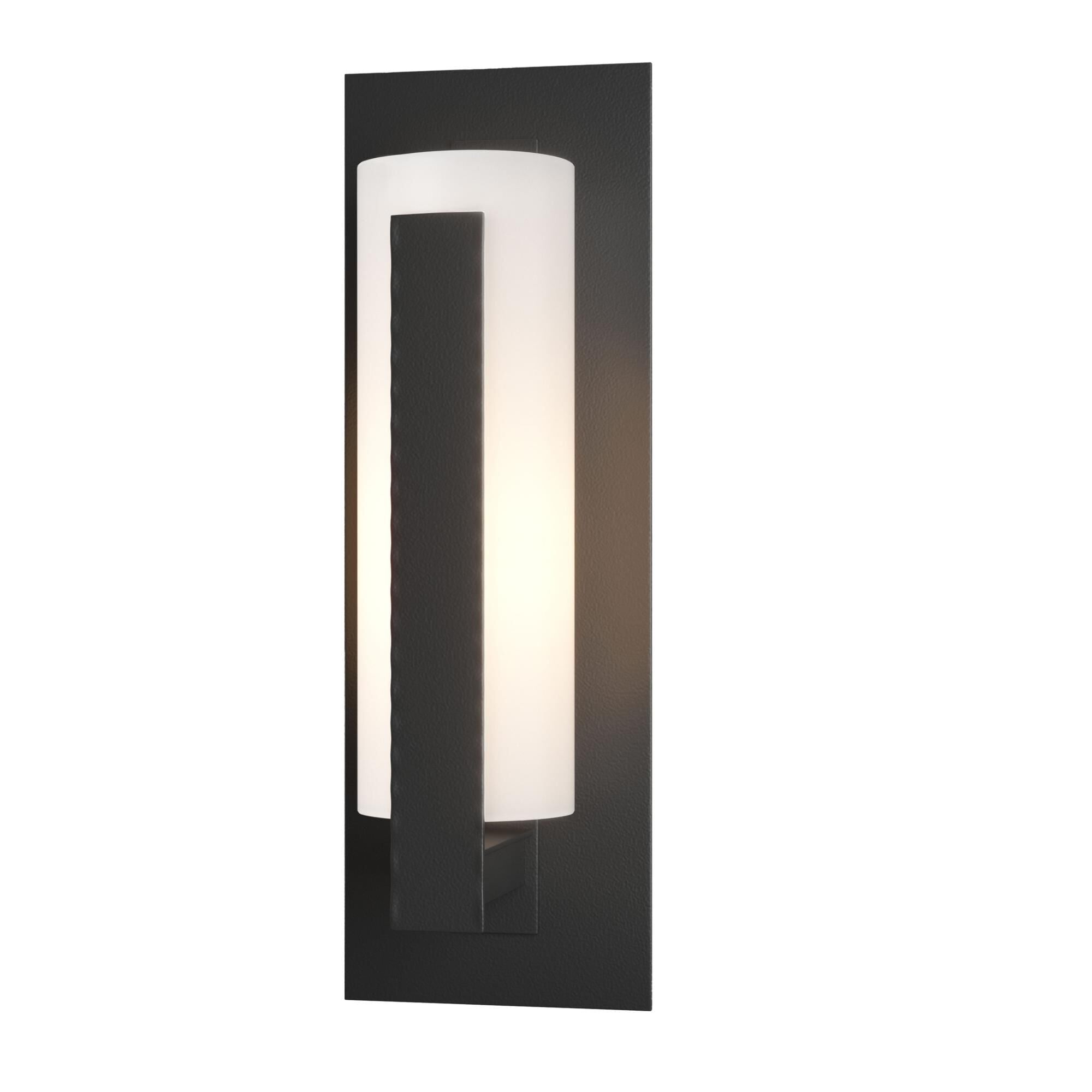 Hubbardton Forge Forged 15 Inch Tall Outdoor Wall Light Forged - 307285-1012 - Art Deco