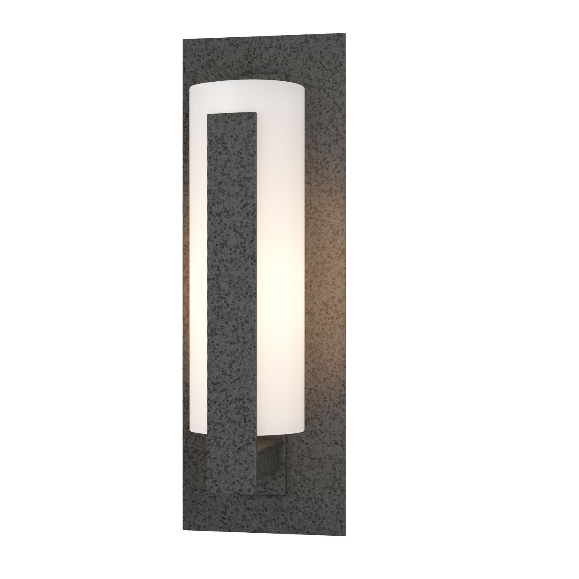 Hubbardton Forge Forged 15 Inch Tall Outdoor Wall Light Forged - 307285-1015 - Art Deco