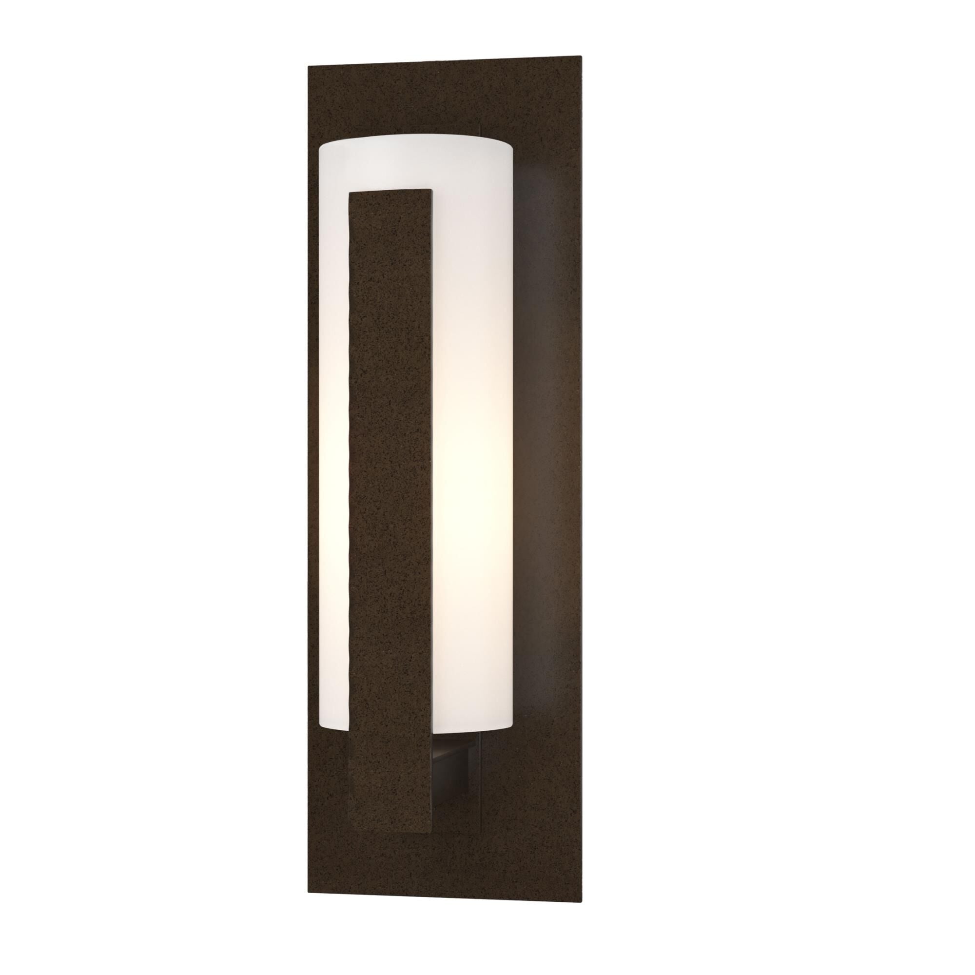 Hubbardton Forge Forged 15 Inch Tall Outdoor Wall Light Forged - 307285-1086 - Art Deco