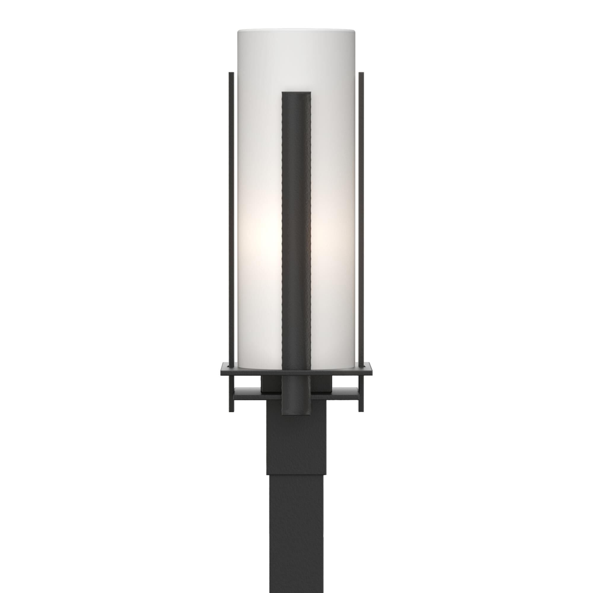 Hubbardton Forge Forged 22 Inch Tall Outdoor Post Lamp Forged - 347288-1012 - Art Deco