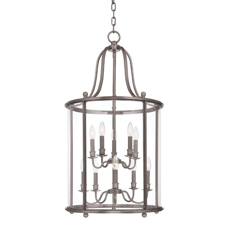 Hudson Valley Lighting Mansfield 20 Inch Cage Pendant Mansfield - 1320-AN - Early American