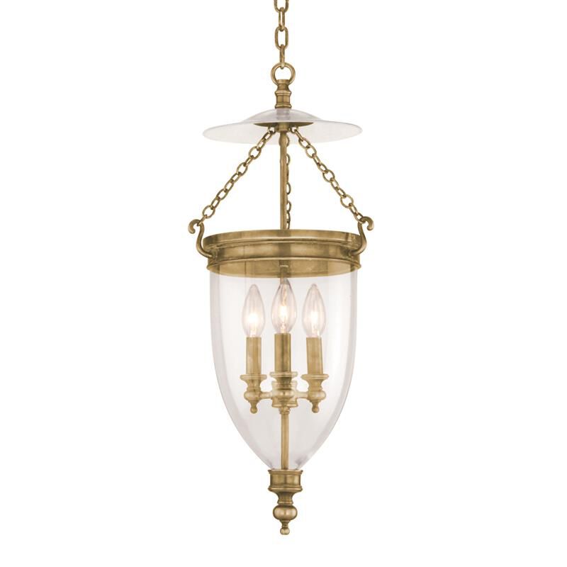 Hudson Valley Lighting Hanover 12 Inch Cage Pendant Hanover - 142-AGB - Traditional