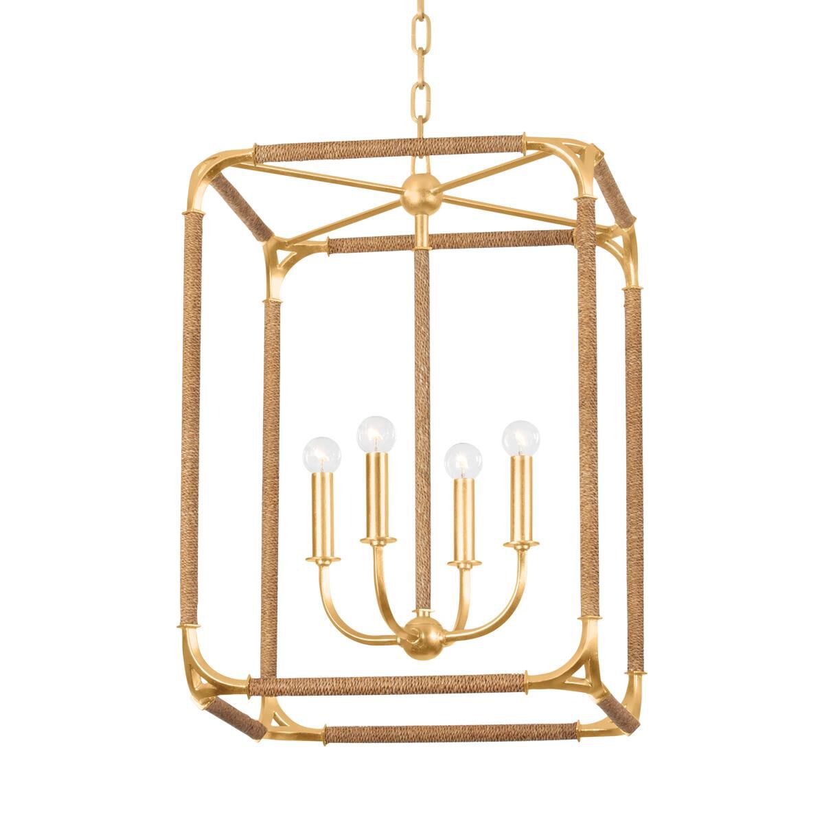 Hudson Valley Lighting Laurenceston 18.25 Inch Cage Pendant Laurenceston - 1604-GL - Modern Contemporary
