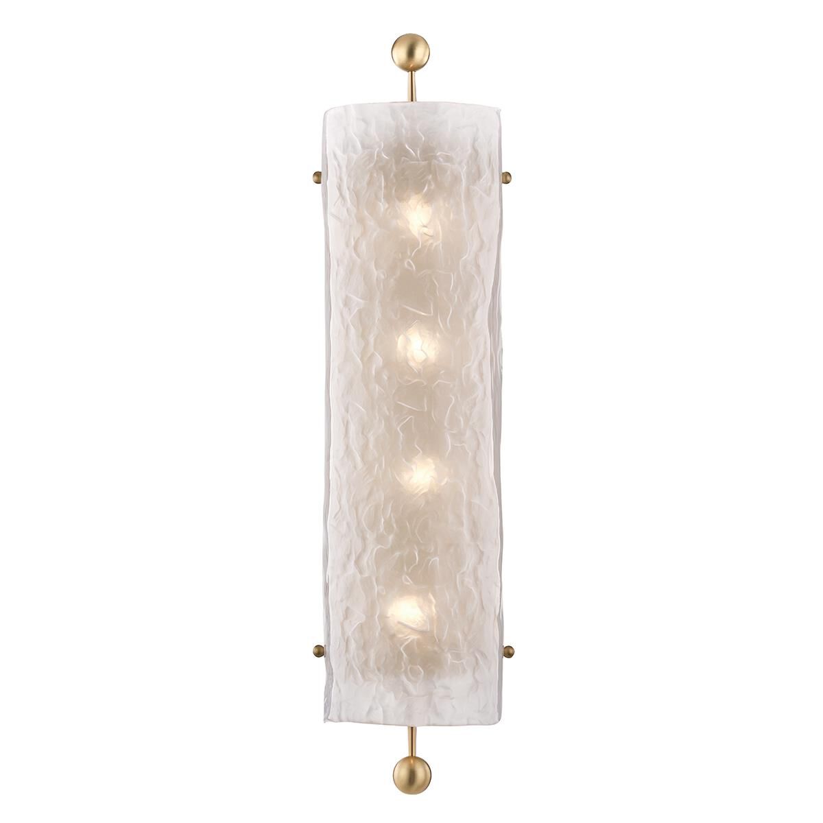 Hudson Valley Lighting Broome 6.25 Inch Wall Sconce Broome - 2427-AGB - Modern Contemporary