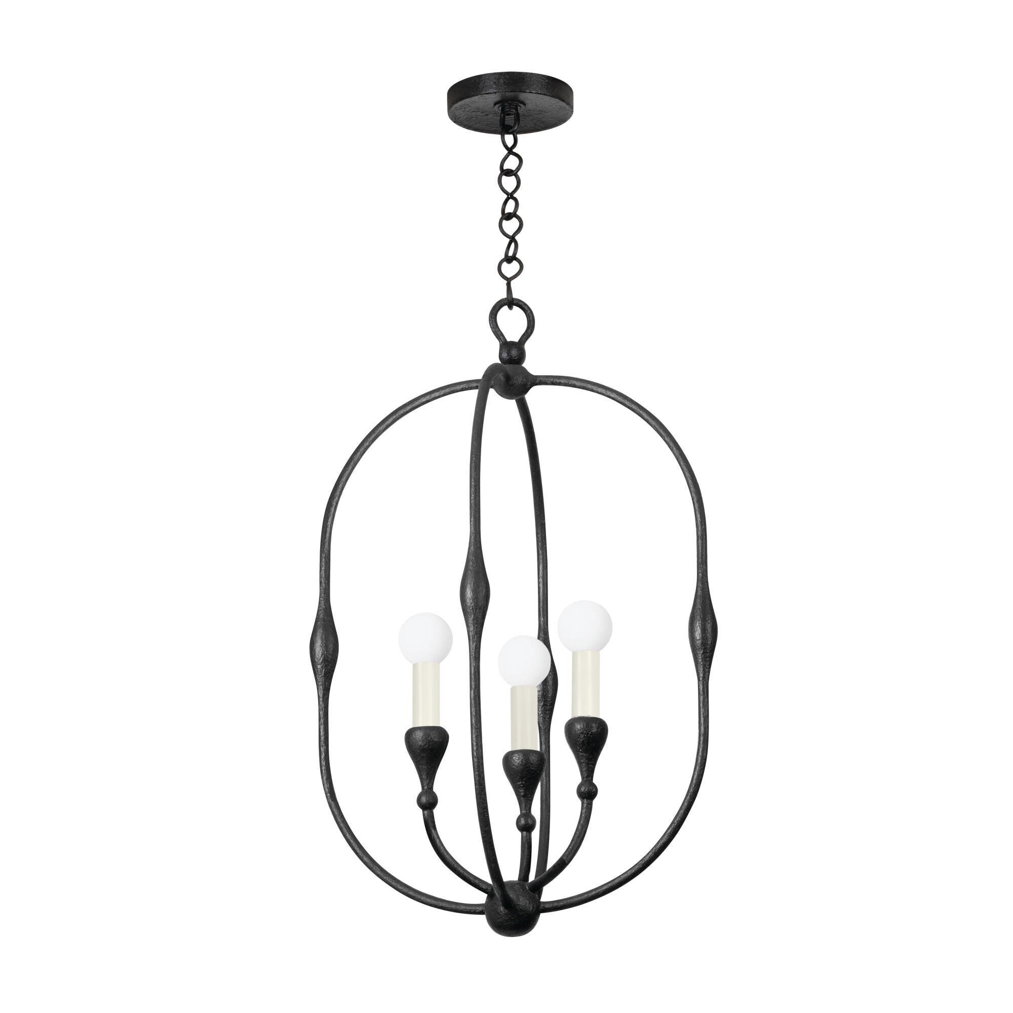 Hudson Valley Lighting Baltic 15 Inch Cage Pendant Baltic - 3215-AI - Craftsman-Mission