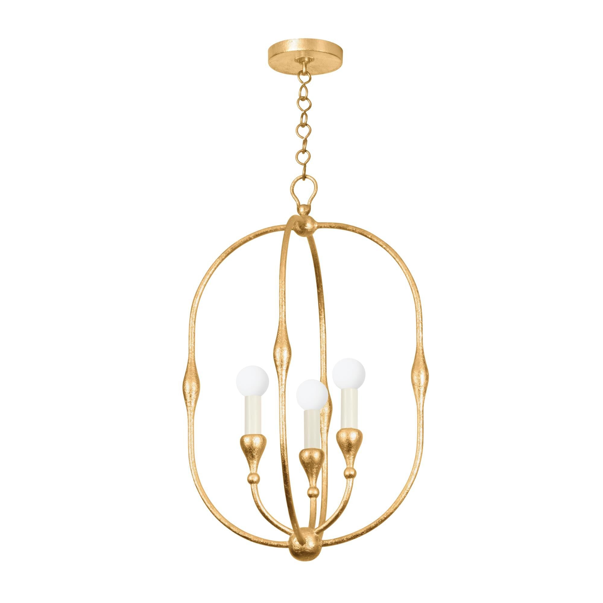 Hudson Valley Lighting Baltic 15 Inch Cage Pendant Baltic - 3215-VGL - Craftsman-Mission