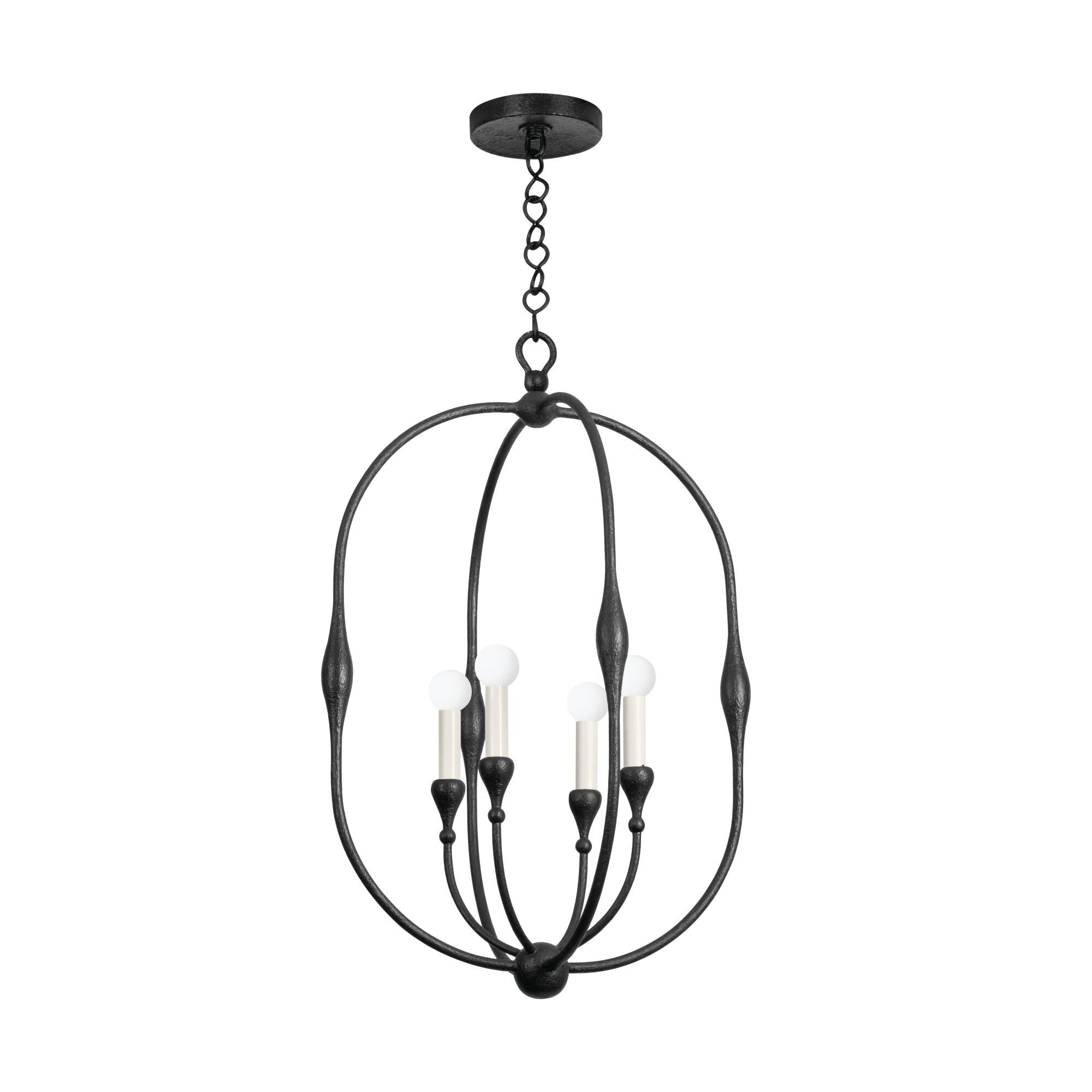 Hudson Valley Lighting Baltic 20.25 Inch Cage Pendant Baltic - 3220-AI - Craftsman-Mission