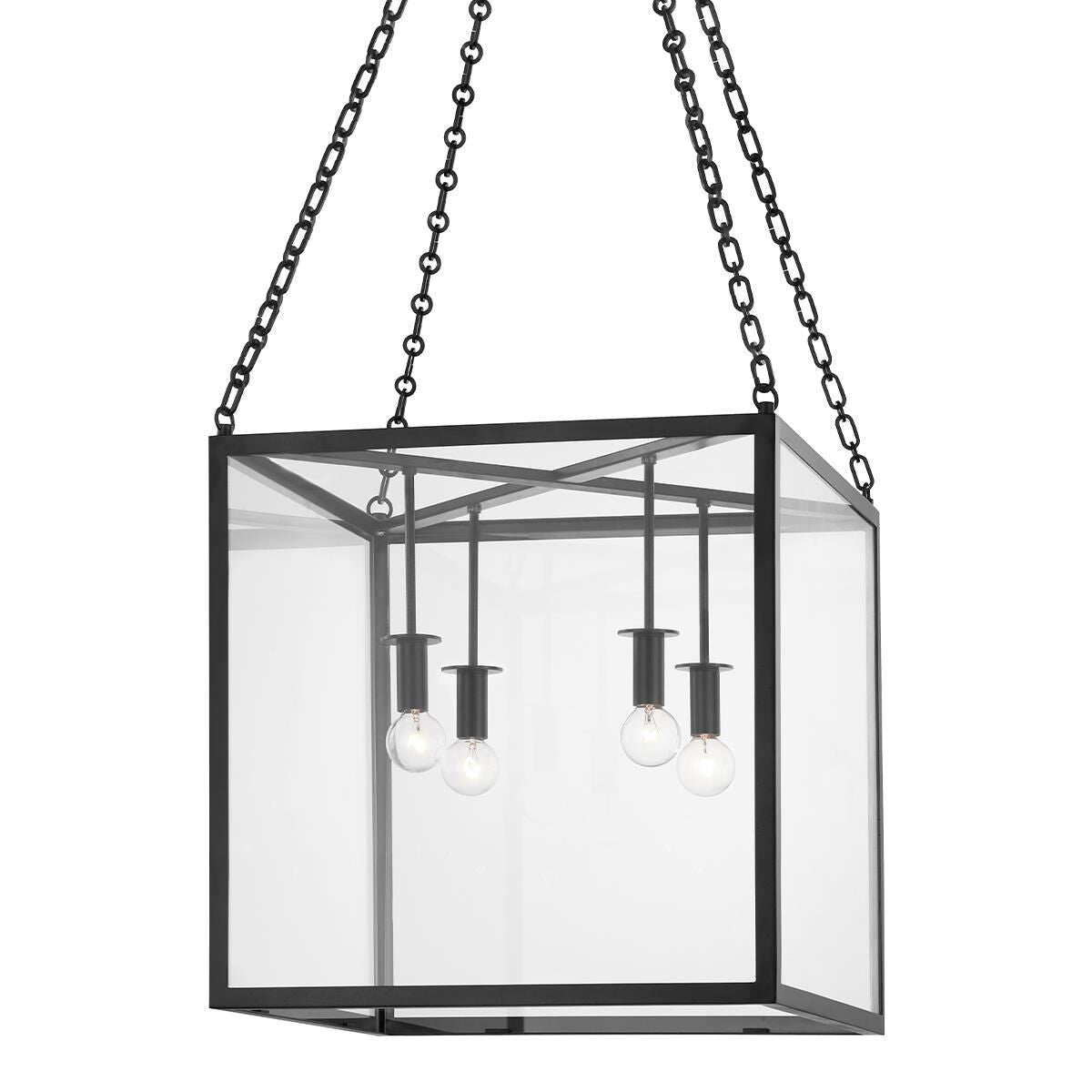 Hudson Valley Lighting Catskill 18 Inch Cage Pendant Catskill - 4118-AI - Transitional