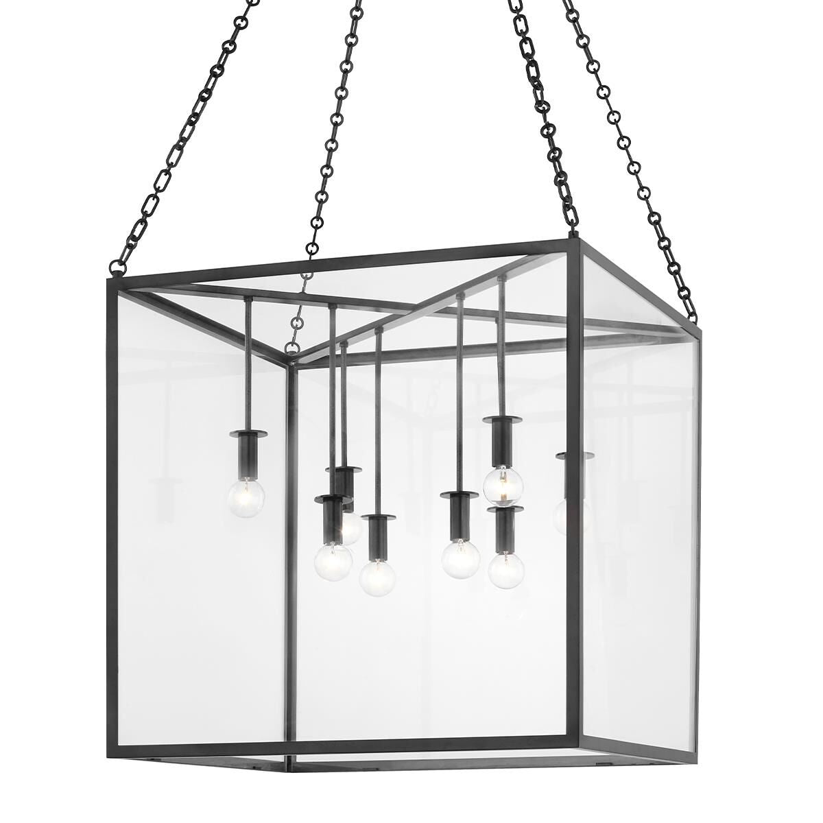 Hudson Valley Lighting Catskill 24 Inch Cage Pendant Catskill - 4124-AI - Transitional